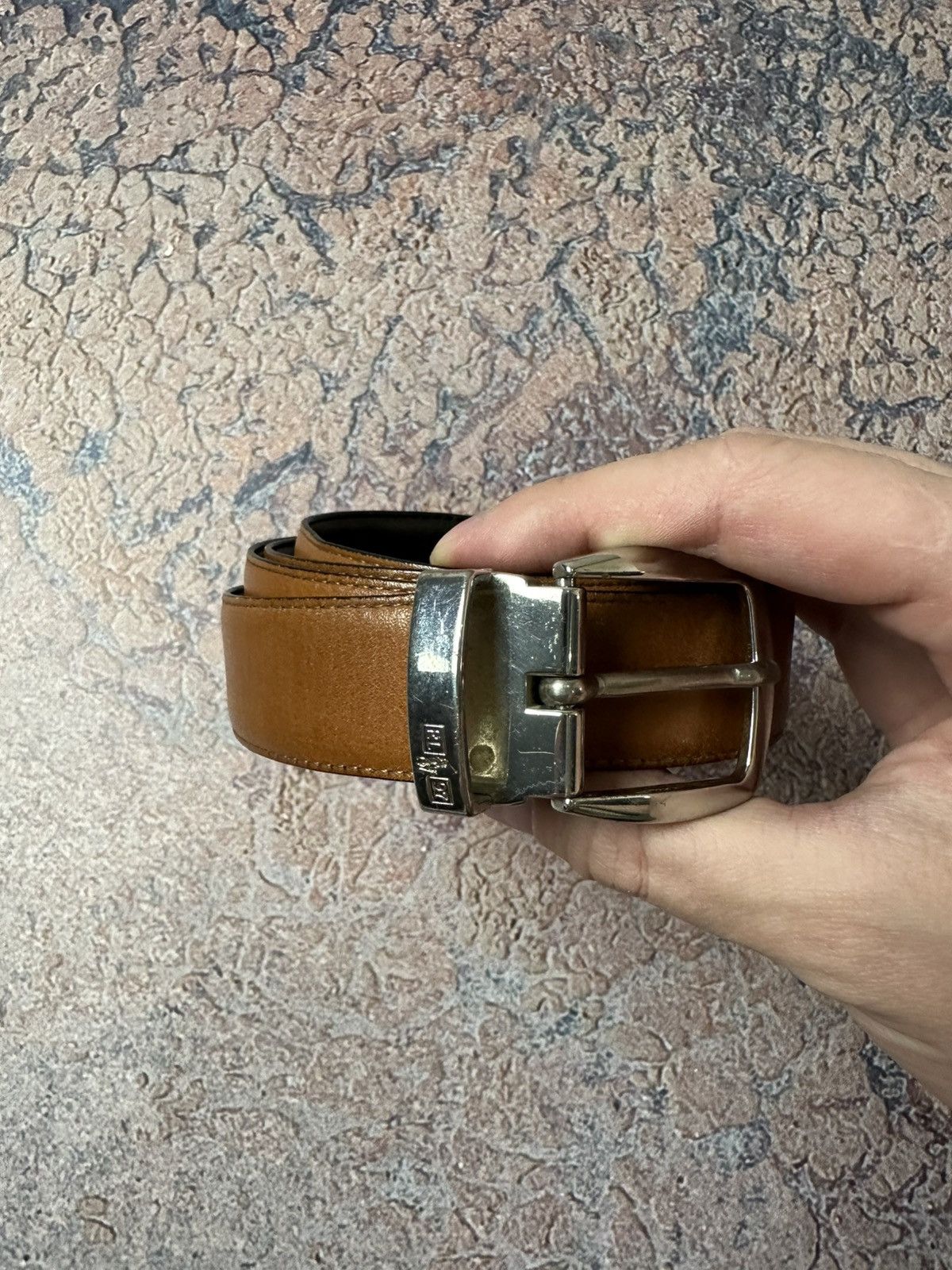 Polo Ralph Lauren Vintage Polo Ralph Lauren Belt Brown Leather Size ONE SIZE - 1 Thumbnail