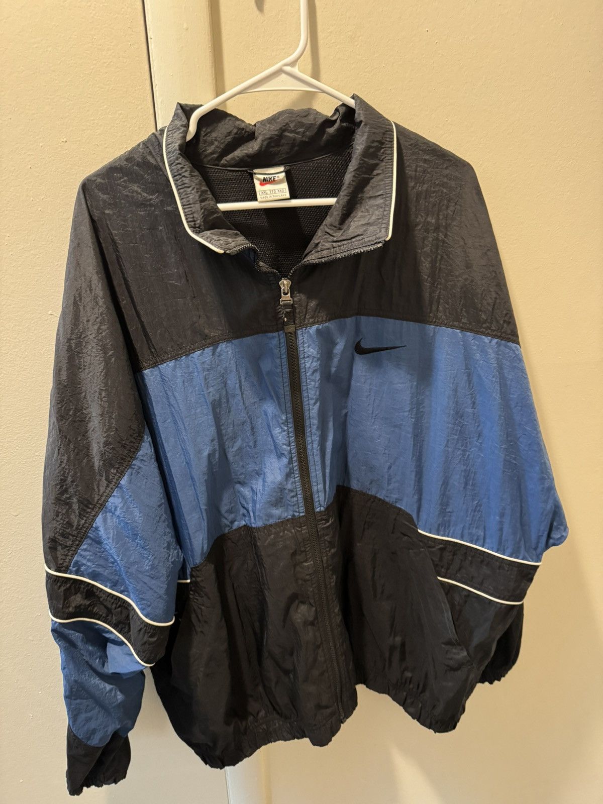 Nike Vintage Nike Windbreaker Jacket Size US XXL / EU 58 / 5 - 1 Thumbnail