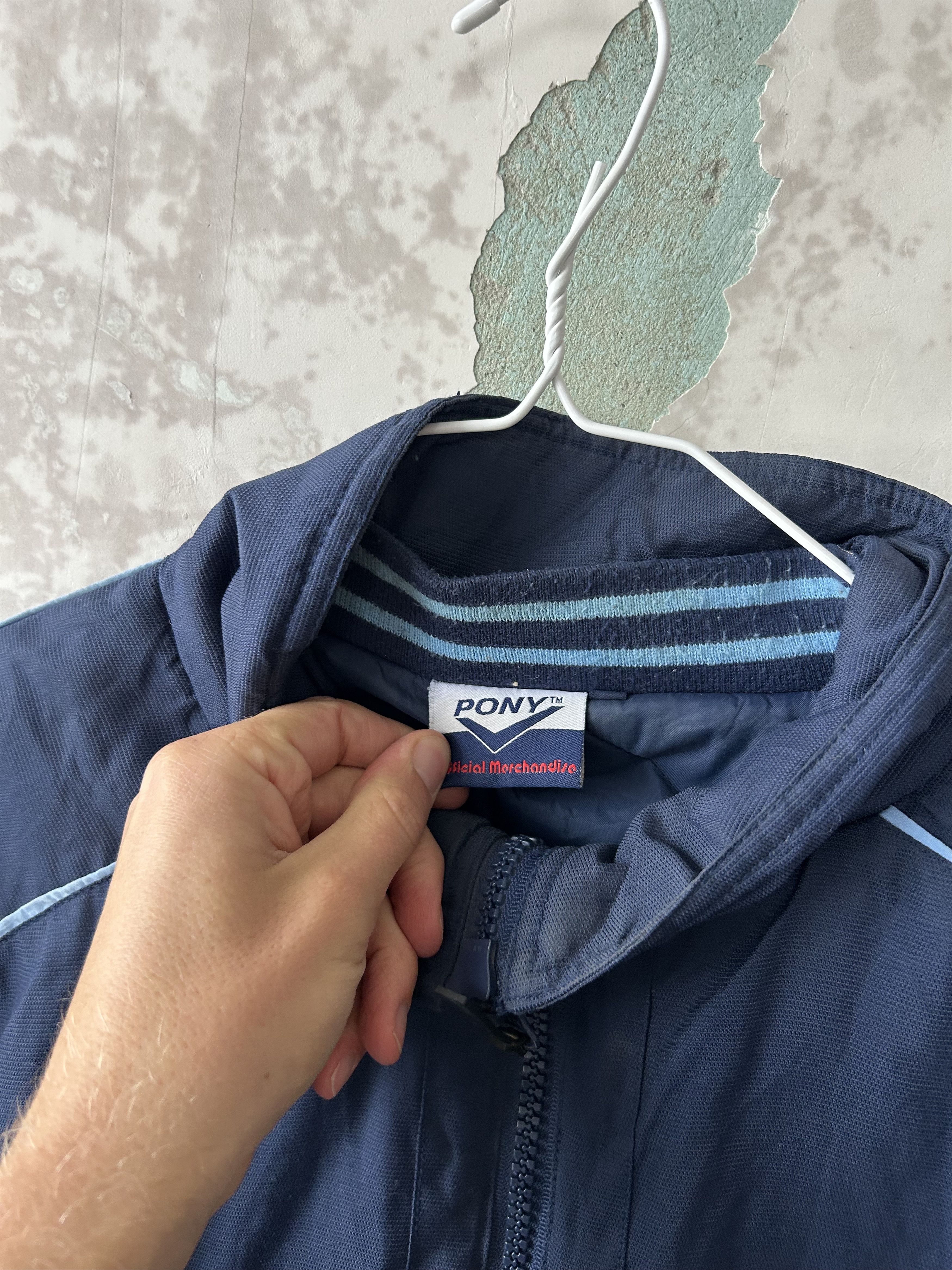 PONY Vintage West Ham United Pony 90s Soccer jacket Size US L / EU 52-54 / 3 - 4 Thumbnail