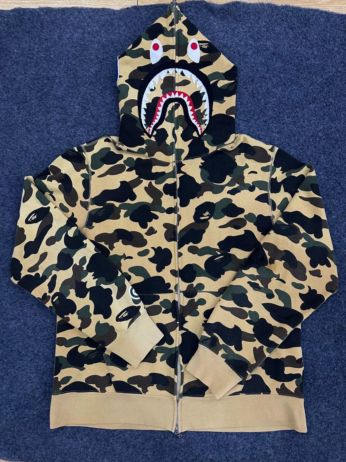 Bape Bape X Multi Shark Sweatshirt Pullover Size US XXL / EU 58 / 5 - 1 Thumbnail