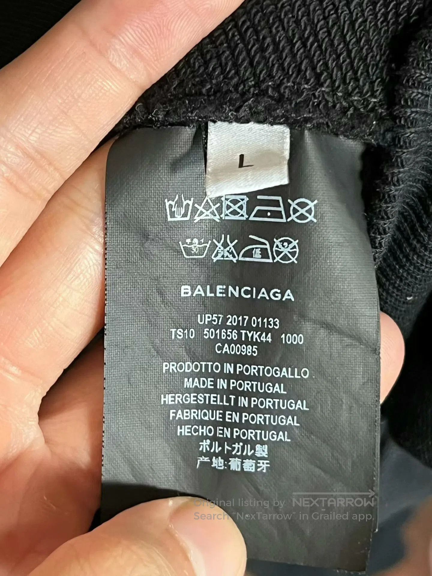 Balenciaga Balenciaga Black Pink Logo Hoodie Size L. Size US L / EU 52-54 / 3 - 3 Thumbnail