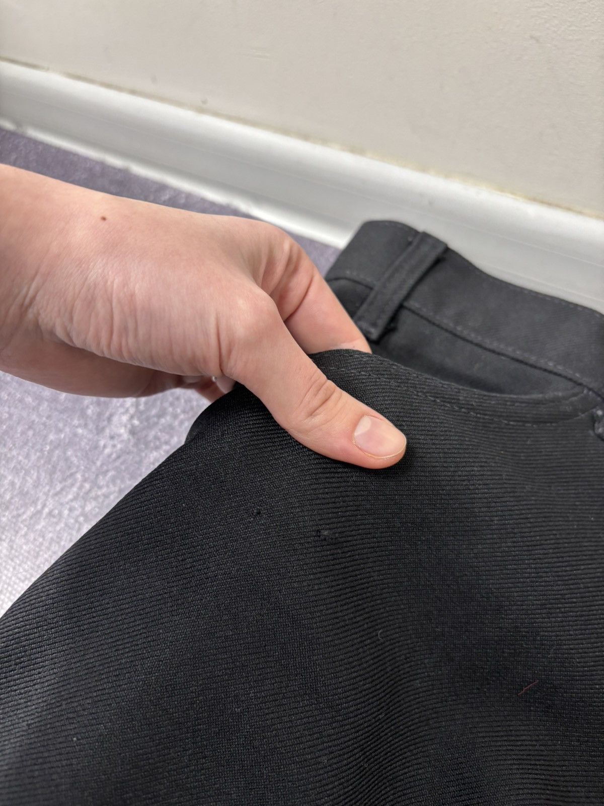 Levi's Vintage Levi’s Dacron Polyester Black Gold Tab Pants Jeans Size US 33 - 8 Thumbnail