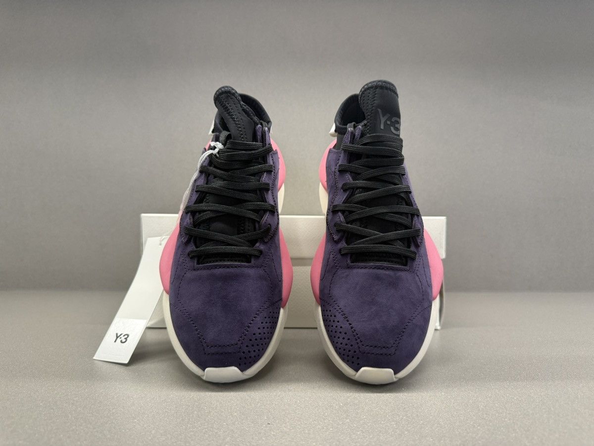 Y-3 Adidas Y-3 Kaiwa Noble Purple Black Off White Size US 7.5 / EU 40-41 - 4 Thumbnail