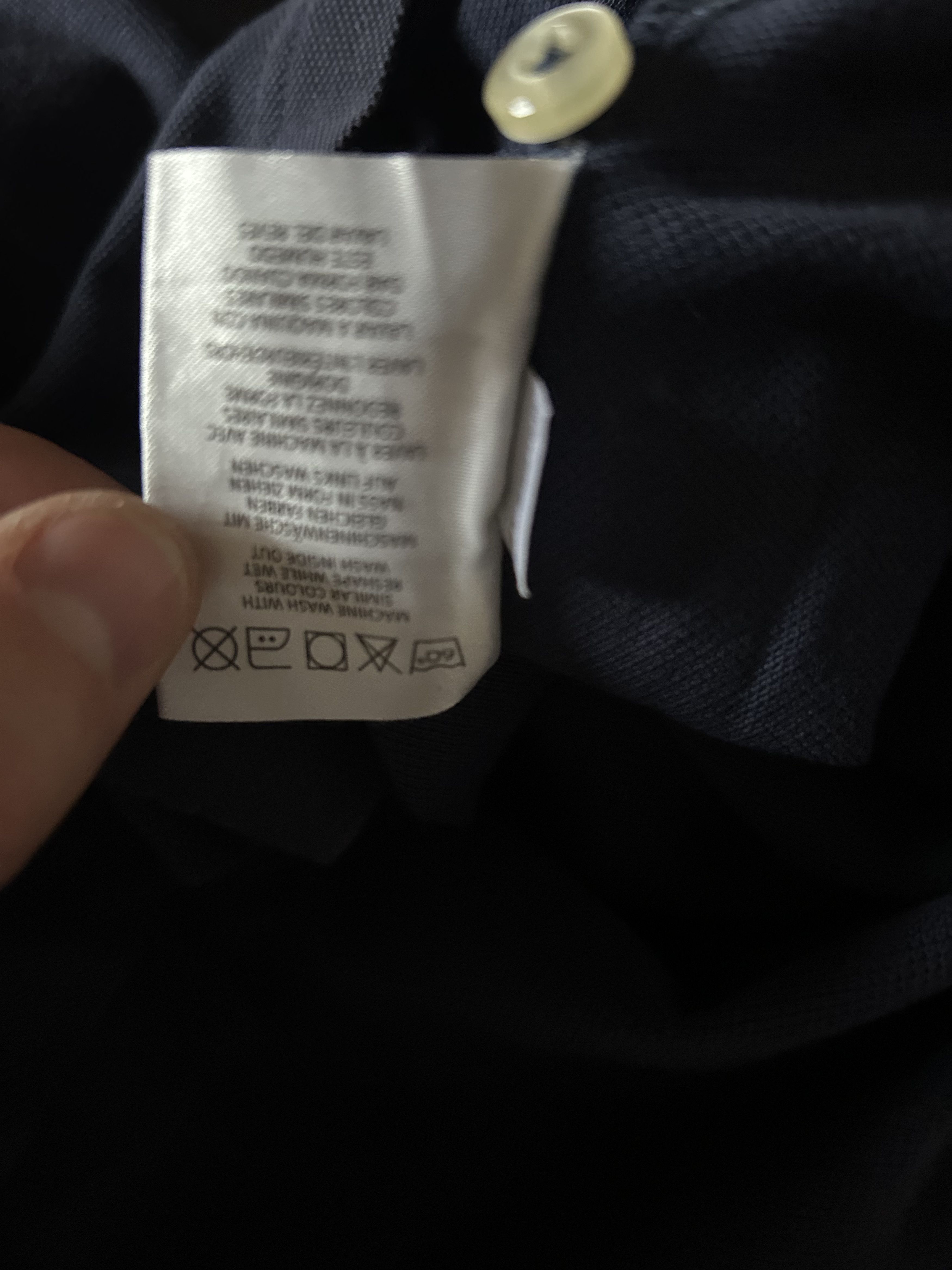 Gant Men's navy blue polo shirt - GANT - M - SALE Size US M / EU 48-50 / 2 - 5 Thumbnail