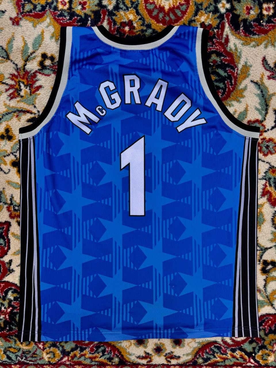 NBA × Vintage Orlando Magic 2000 NBA #1 Tracy McGrady jersey Champion Size US L / EU 52-54 / 3 - 2 Thumbnail