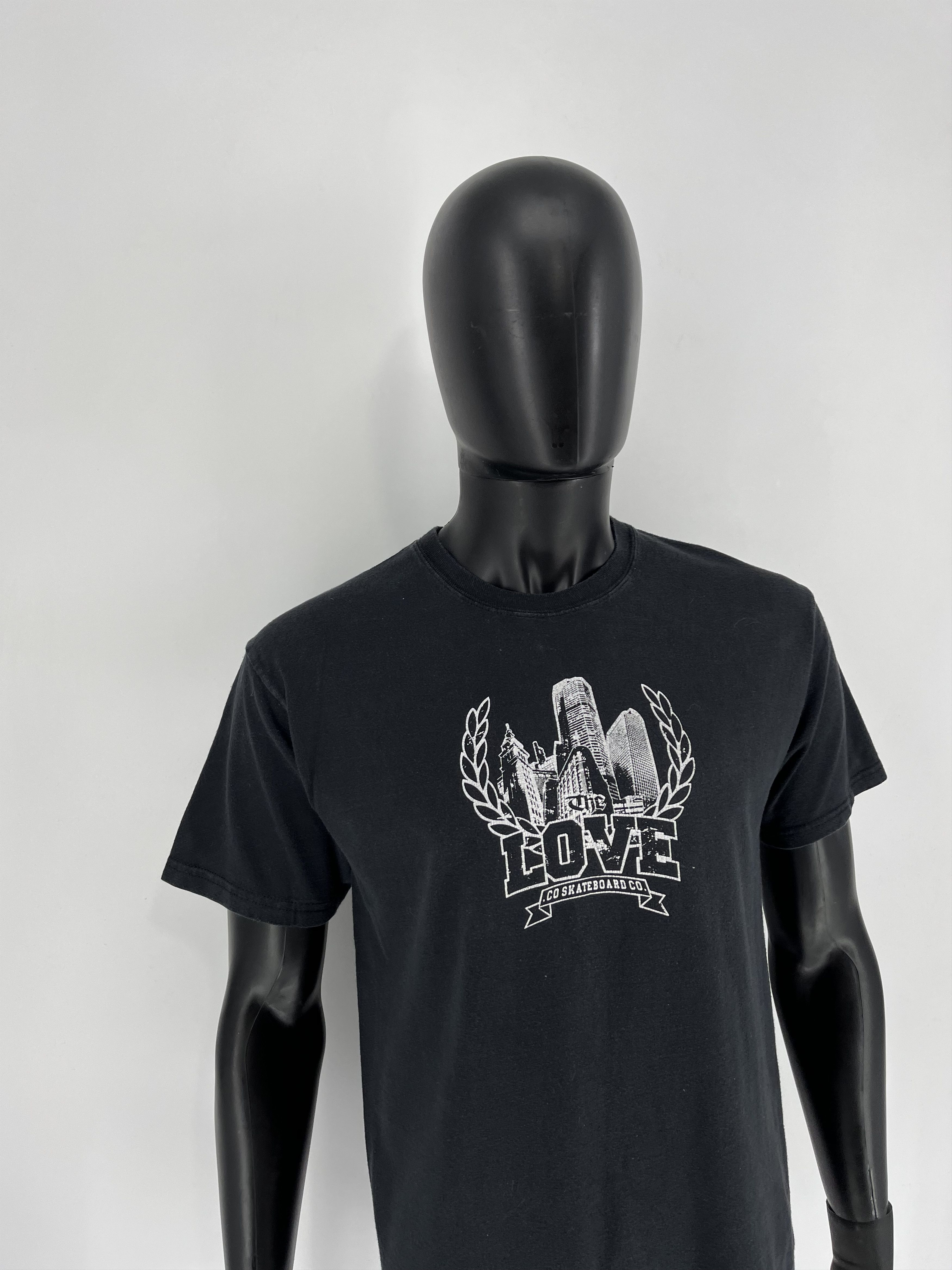 Think Skateboards × Vintage Rare Design Vintage Love Skateboard T-shirt 90s Size US M / EU 48-50 / 2 - 5 Thumbnail