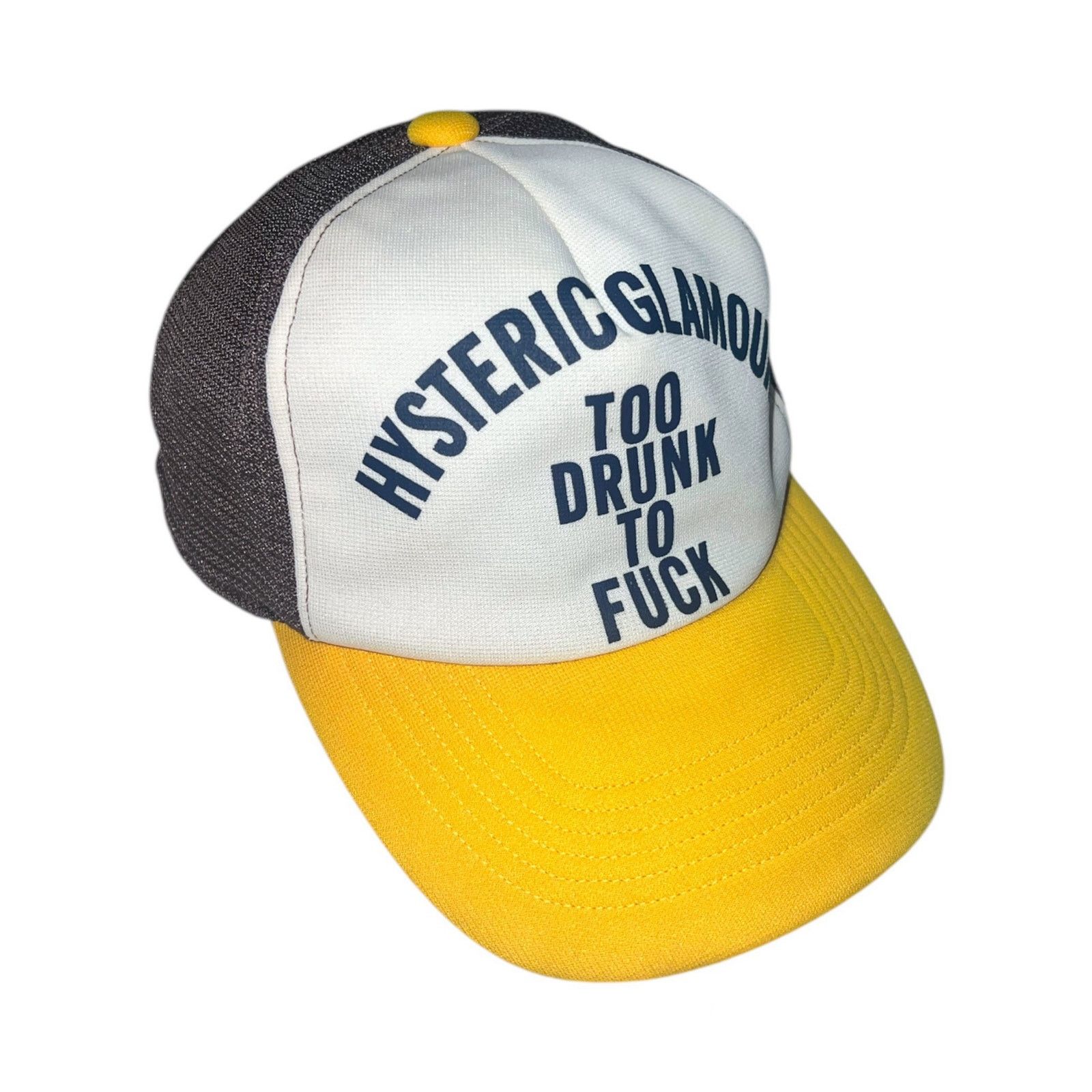Hysteric Glamour Vintage Hysteric Glamour Too Drunk To F*ck Trucker Hat Size ONE SIZE - 1 Thumbnail