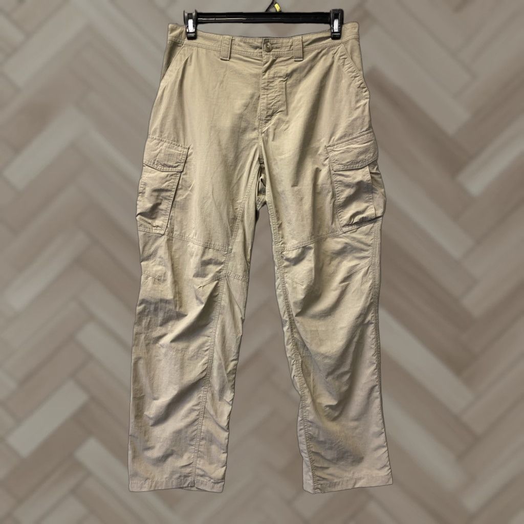 Vintage REI Pants Mens 30x32 Dark Ginger Hiking /0014 Cargo Pocket Straight Leg Regular 32x32 Rain Pants Mens Size US 30 / EU 46 - 1 Thumbnail