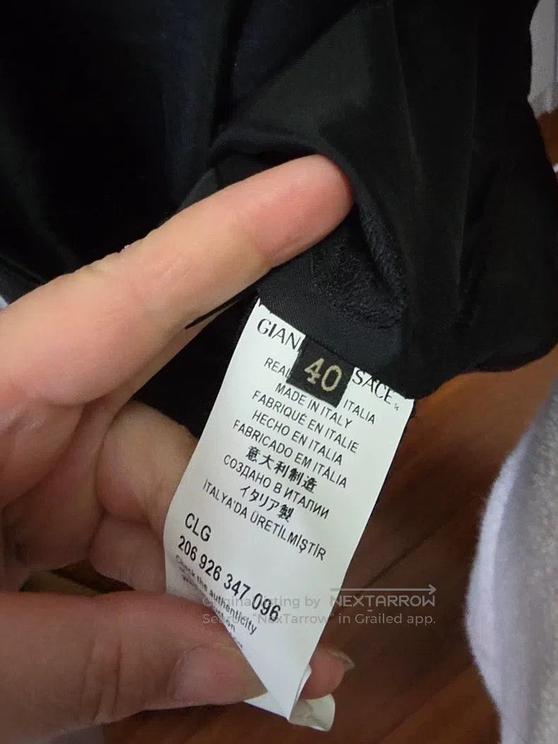 Versace Versace Black double-breasted coat Size US XXS / EU 40 - 6 Thumbnail