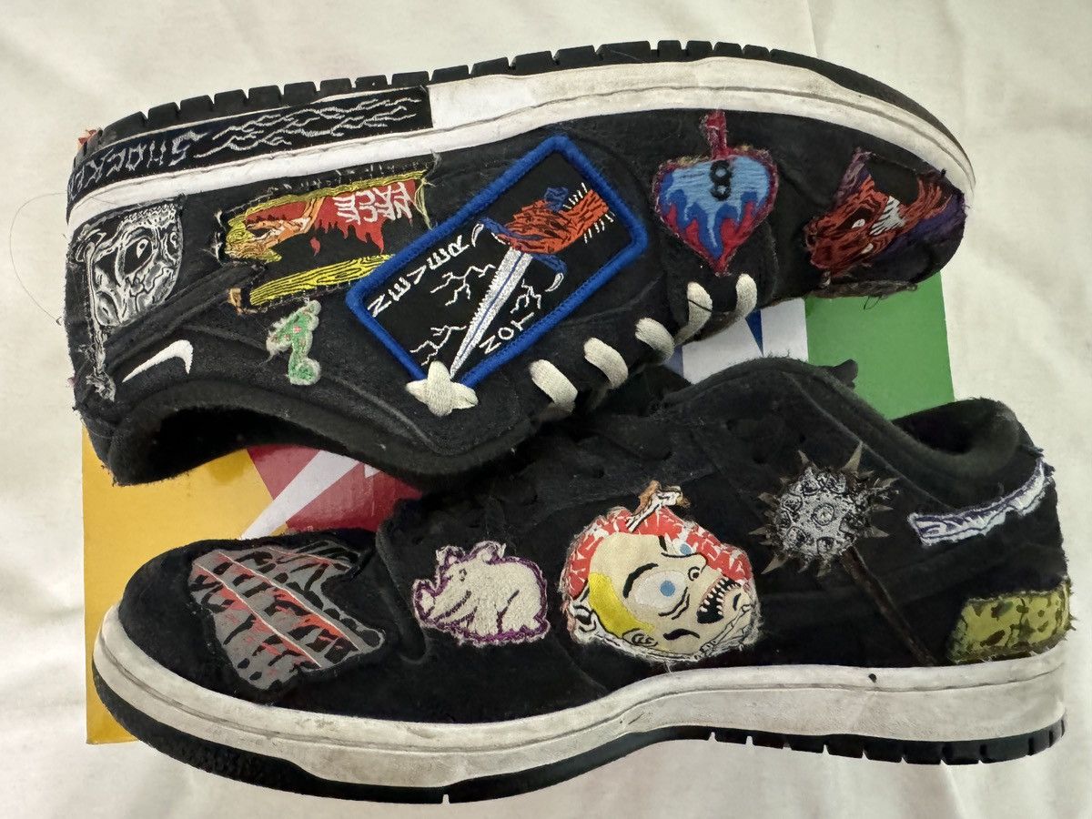 Neckface × Nike Nike Dunk SB low x Neckface Size US 9.5 / EU 42-43 - 3 Thumbnail