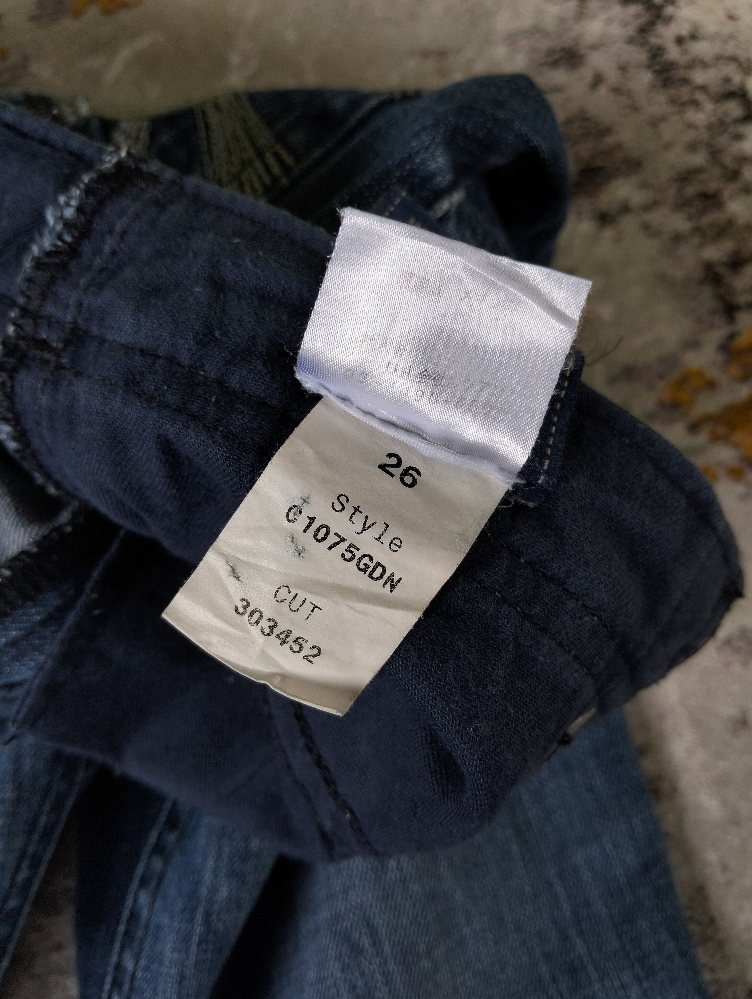Tornado Mart J&Company Flared Bootcut Skull Embroidered Low Rise Jeans Size 26" / US 2 / IT 38 - 14 Thumbnail