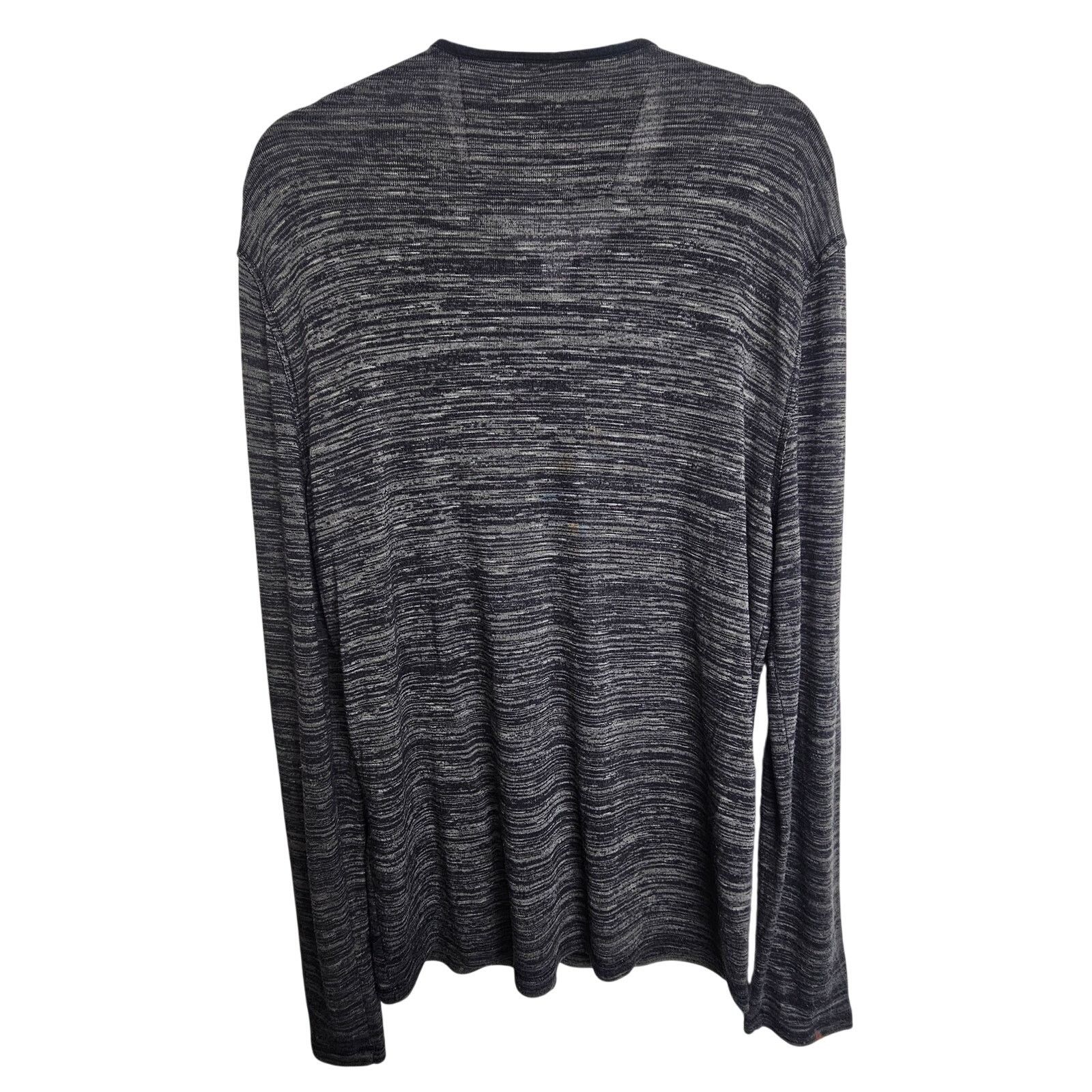 John Varvatos John Varvatos Mens Henley Shirt Sz L Grunge Rocker Concert Size US L / EU 52-54 / 3 - 9 Thumbnail