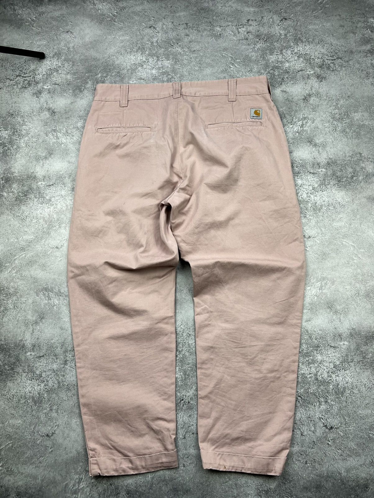 Carhartt Carhartt Cropped Wide Pants Pink Mens Size US 34 / EU 50 - 2 Thumbnail