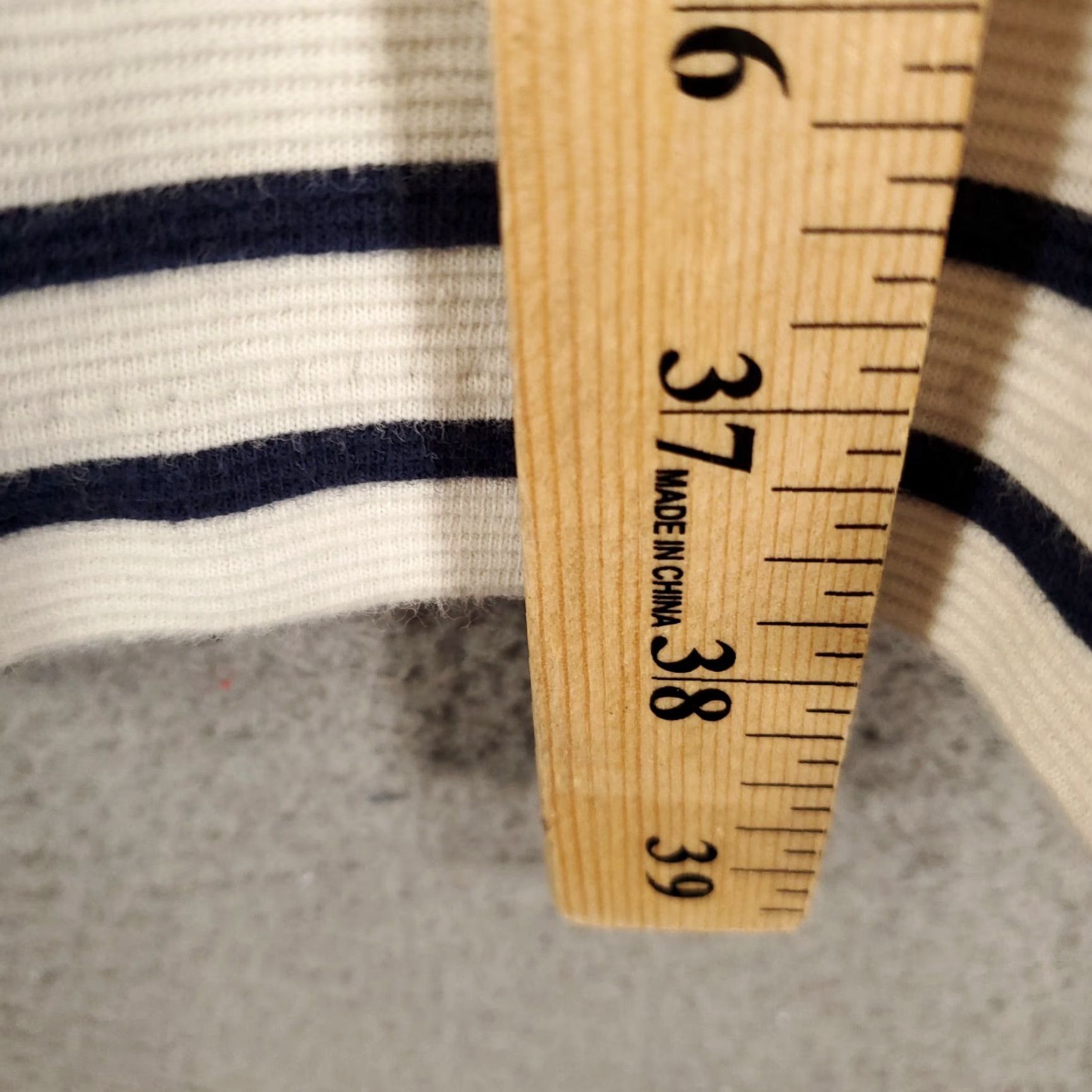 Ralph Lauren Ralph Lauren Shift Dress Womens Medium White Navy Nautical Striped Back Zip Shirt Dress Size M / US 6-8 / IT 42-44 - 3 Thumbnail