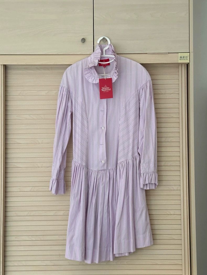 Vivienne Westwood Vivienne Westwood size2 Striped shirt dress Size M / US 6-8 / IT 42-44 - 1 Thumbnail
