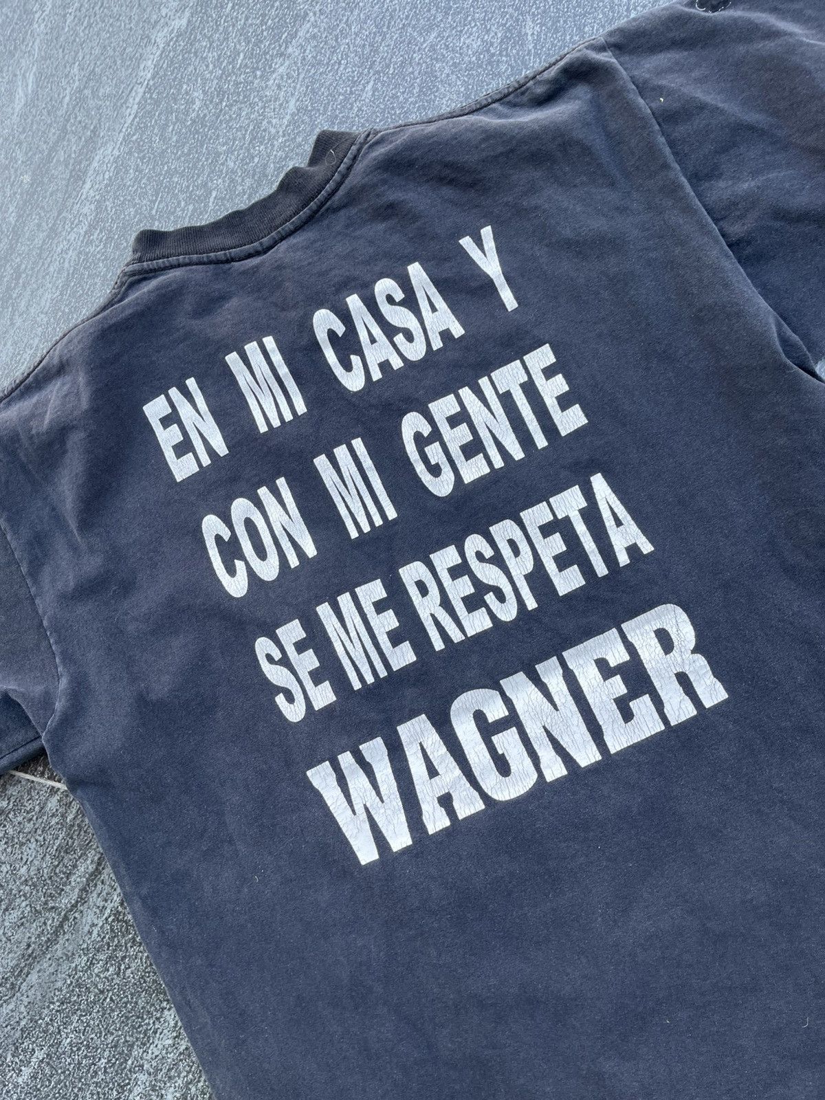 Vintage Blackout Shadow Dr Wagner Mexican Wrestler Shirt Grail Size US L / EU 52-54 / 3 - 4 Thumbnail