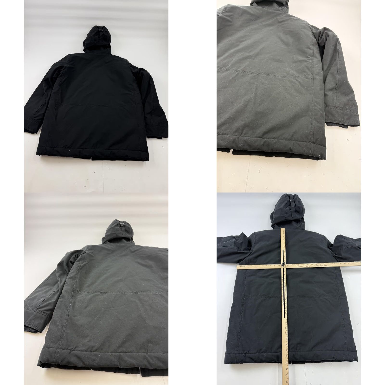 Gap Gap Parka Coat Mens Large Black Hooded Quilted Insulated Full Zip Winter Jacket Coat Size US L / EU 52-54 / 3 - 8 Thumbnail