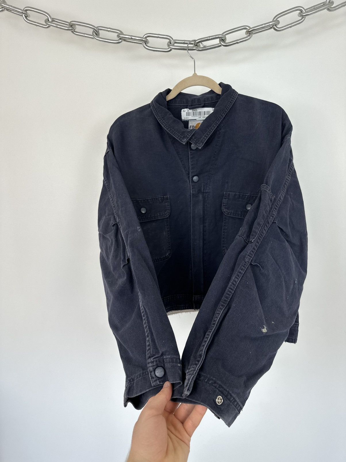 Carhartt Vintage Carhartt Flame Resistant USA Cropped Y2K Work Jacket Size US L / EU 52-54 / 3 - 8 Thumbnail