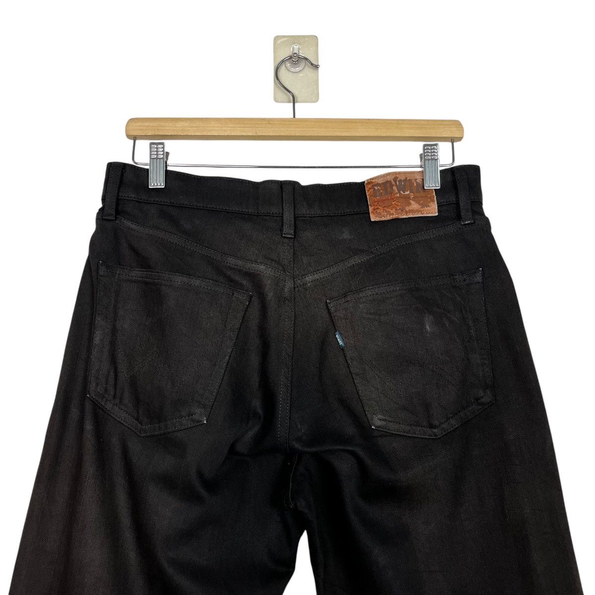 Edwin Vintage Edwin Black Denim Jeans Size US 32 / EU 48 - 8 Thumbnail