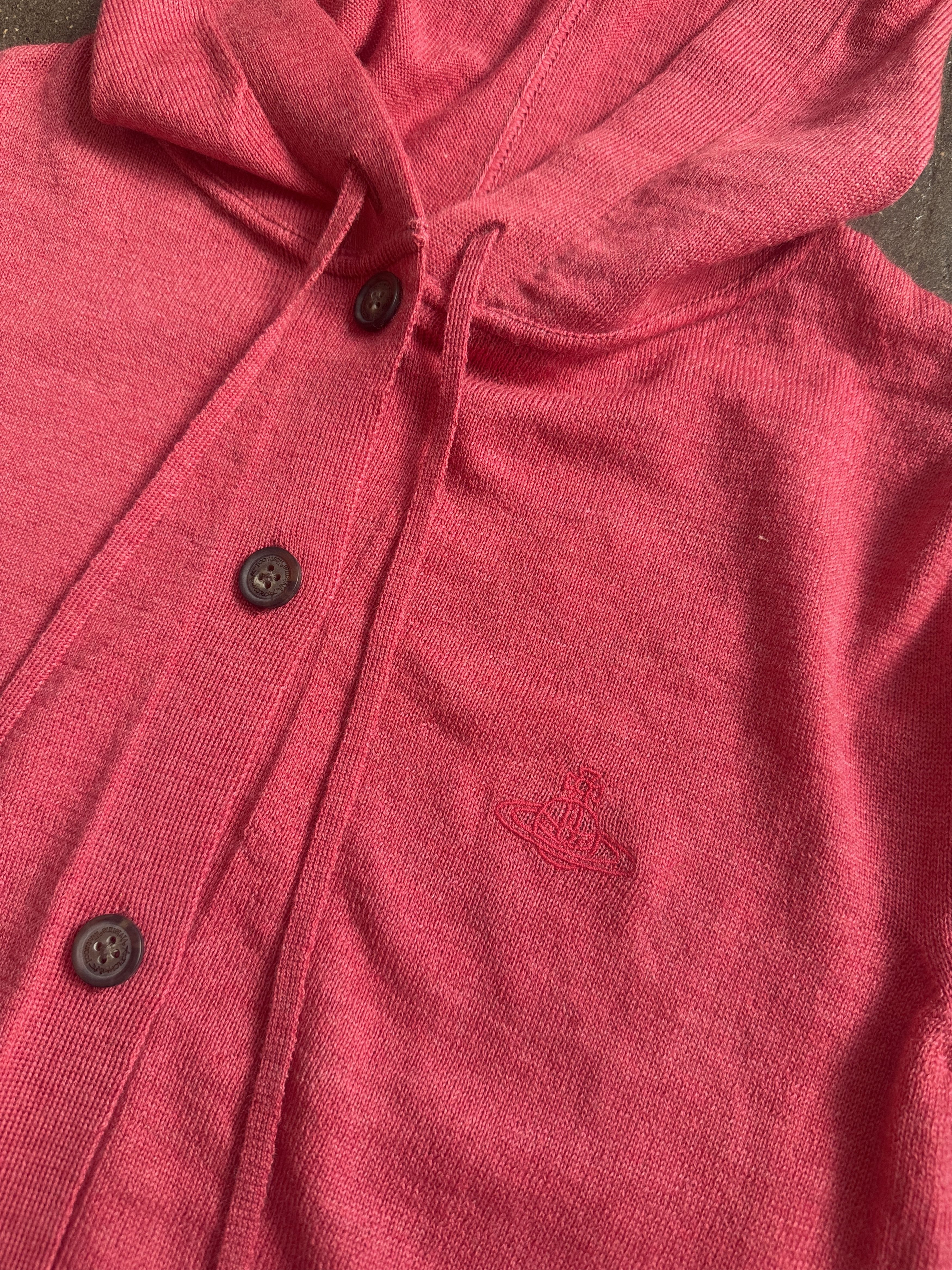 Vivienne Westwood New Anglomania Lana Wool 2017 Buttoned Hoodie Size S / US 4 / IT 40 - 3 Thumbnail