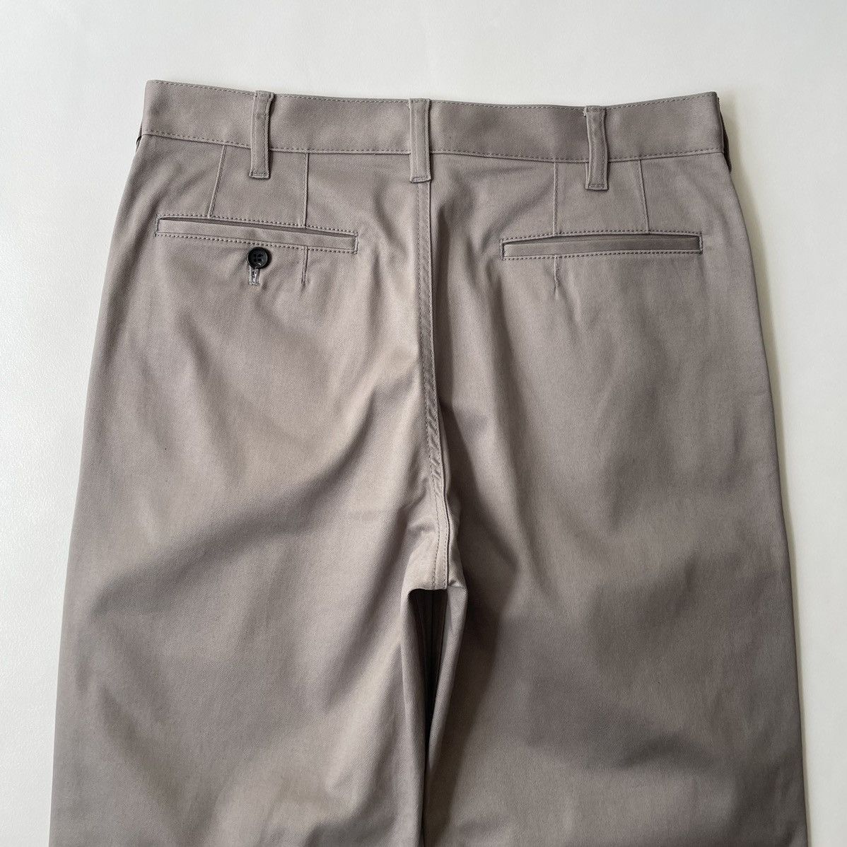 Comme des Garcons A/W 10 Pin Tuck Pleat Stone Cotton Pants Size US 32 / EU 48 - 12 Thumbnail