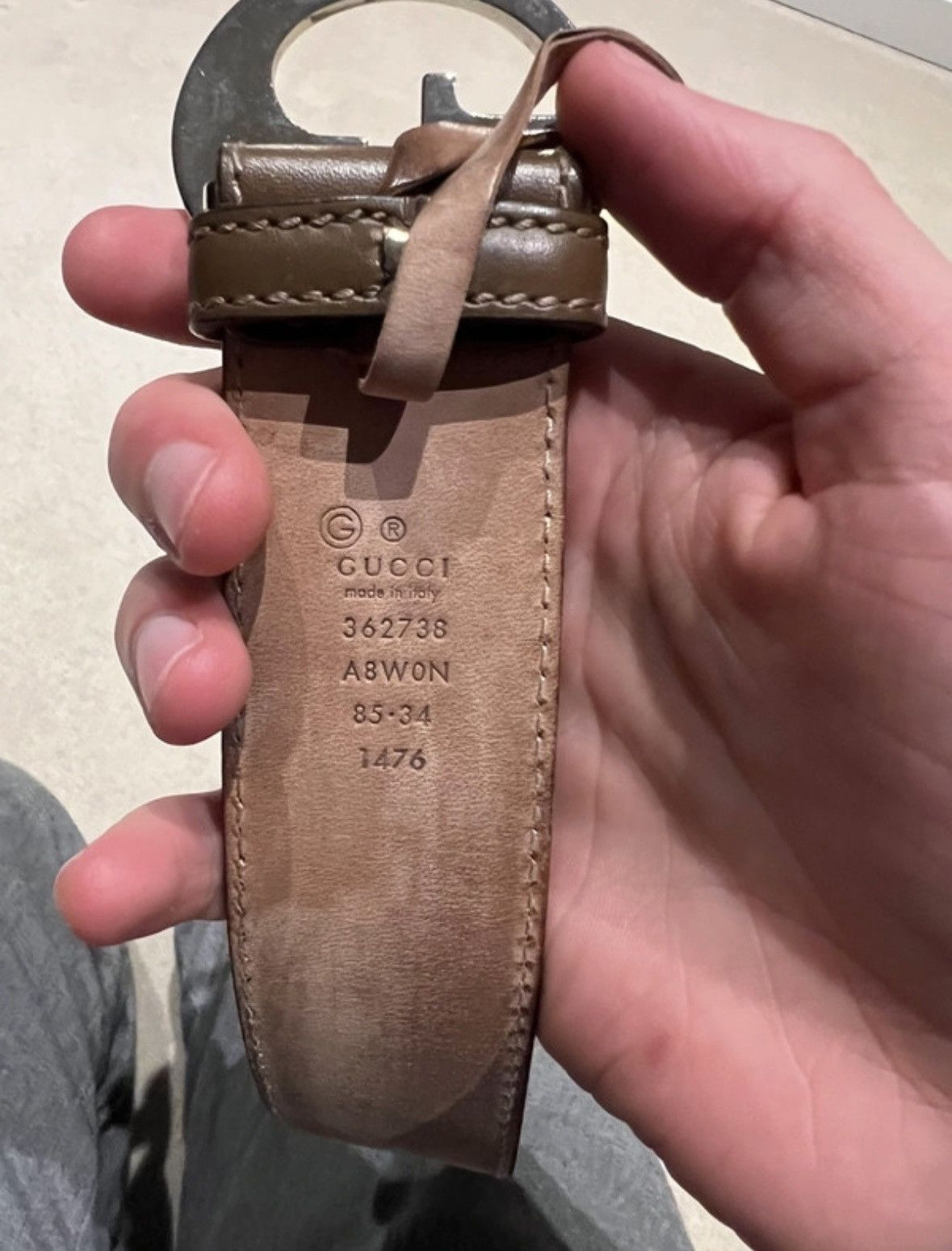 Gucci Gucci Belt Size 30 - 4 Thumbnail