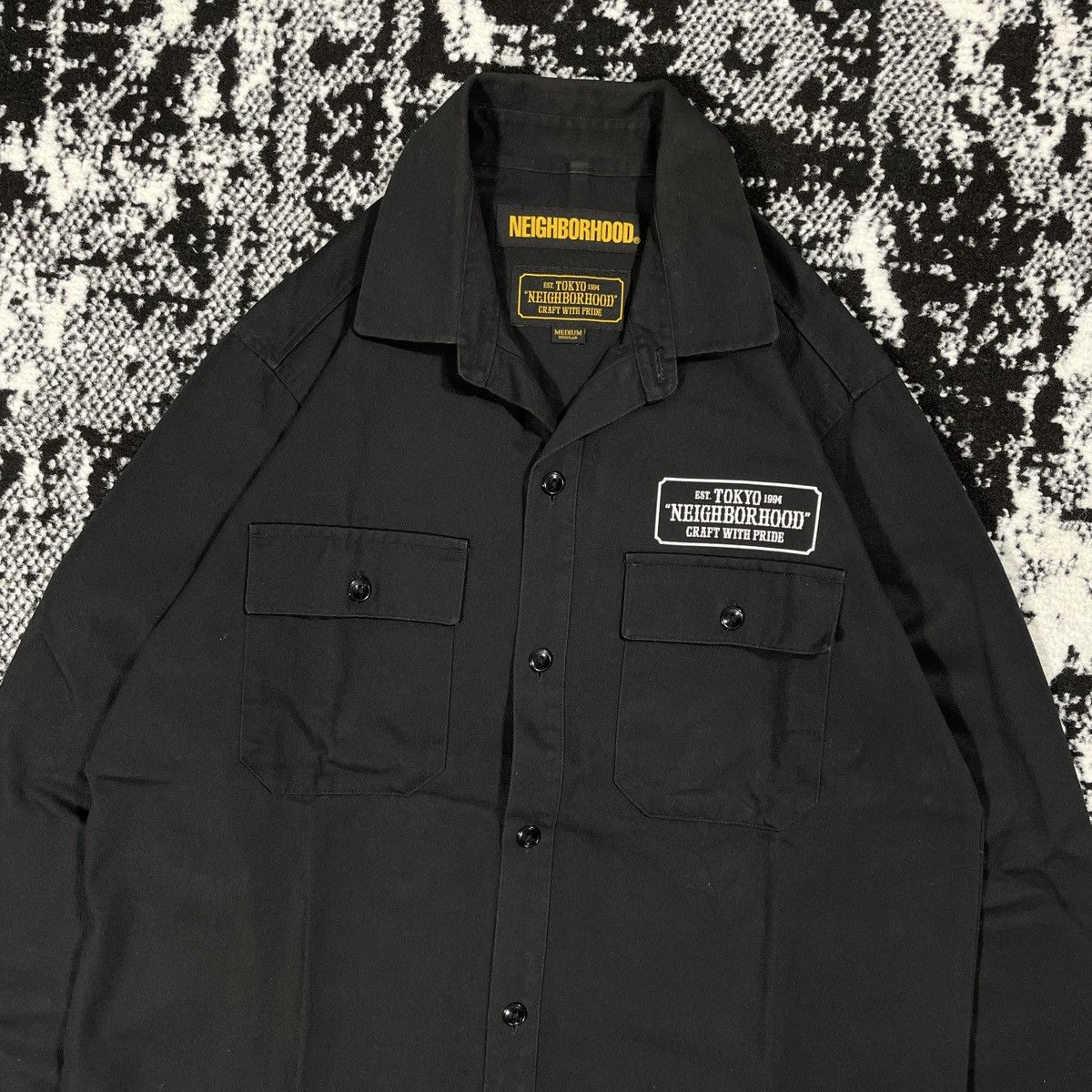 Neighborhood NEIGHBORHOOD CLASSIC WORK / C-SHIRT LS 2018 F*CK EM Size US M / EU 48-50 / 2 - 4 Thumbnail