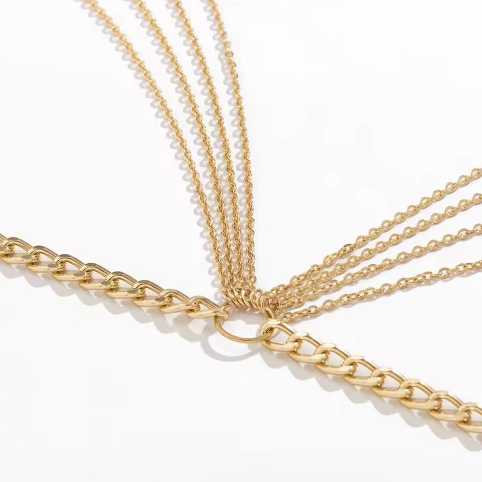 Other Multi-layer Tassel Waist Chain For Women Gold Party Dress Size ONE SIZE - 5 Thumbnail