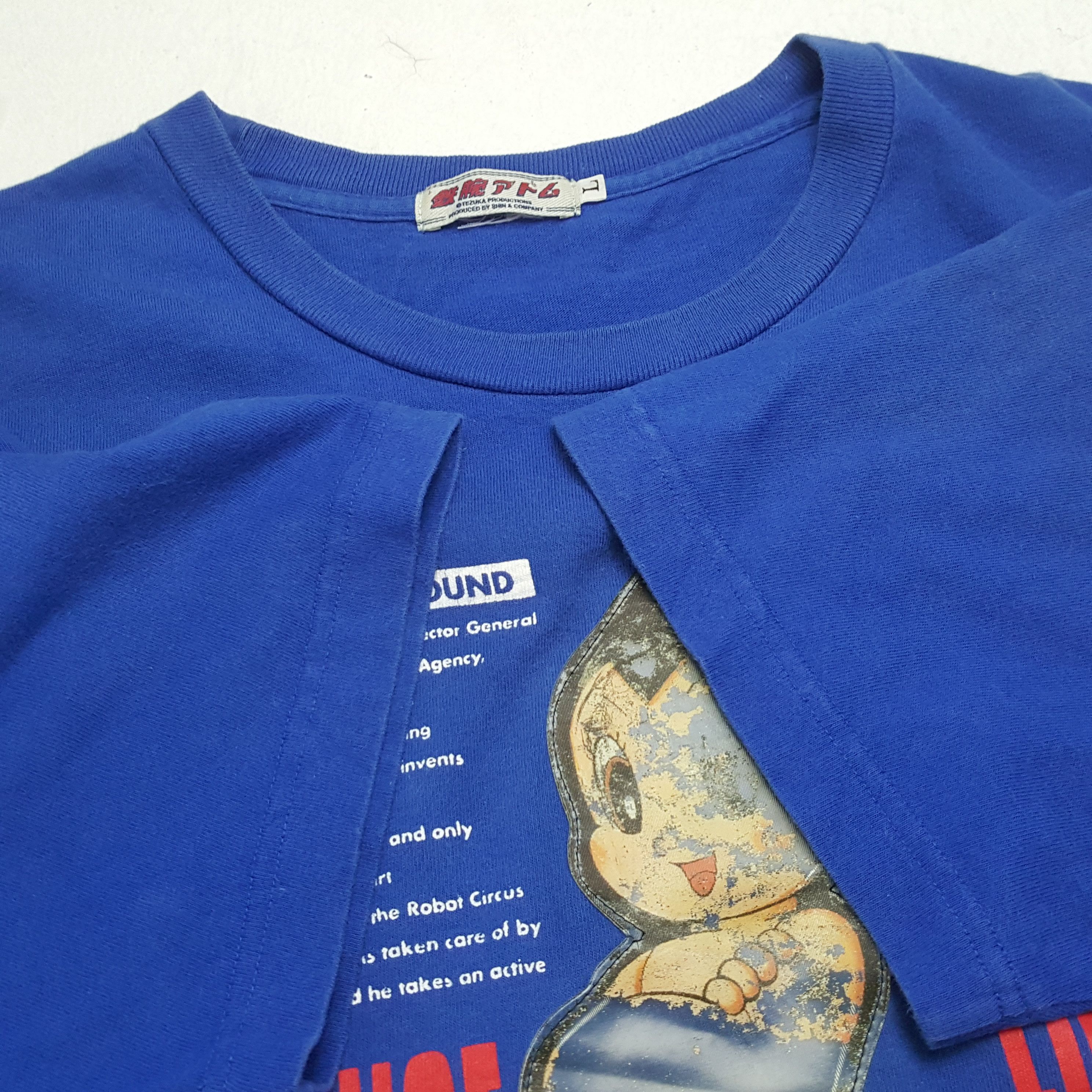 Anime × Sci-Fi Fantasy × Vintage ASTRO BOY Tshirt Japanese Anime Cartoon Size US L / EU 52-54 / 3 - 8 Thumbnail
