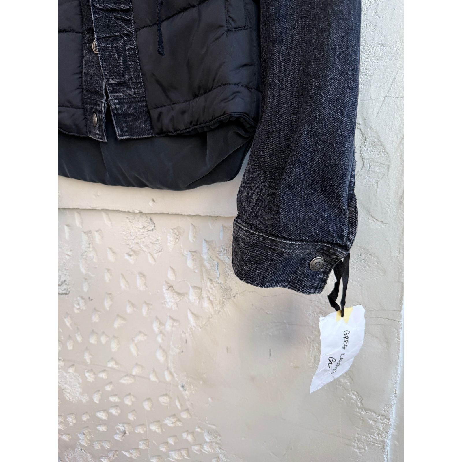 Greg Lauren Greg Lauren SAMPLE Trucker Front Hooded Insulated Jacket Size US S / EU 44-46 / 1 - 2 Thumbnail