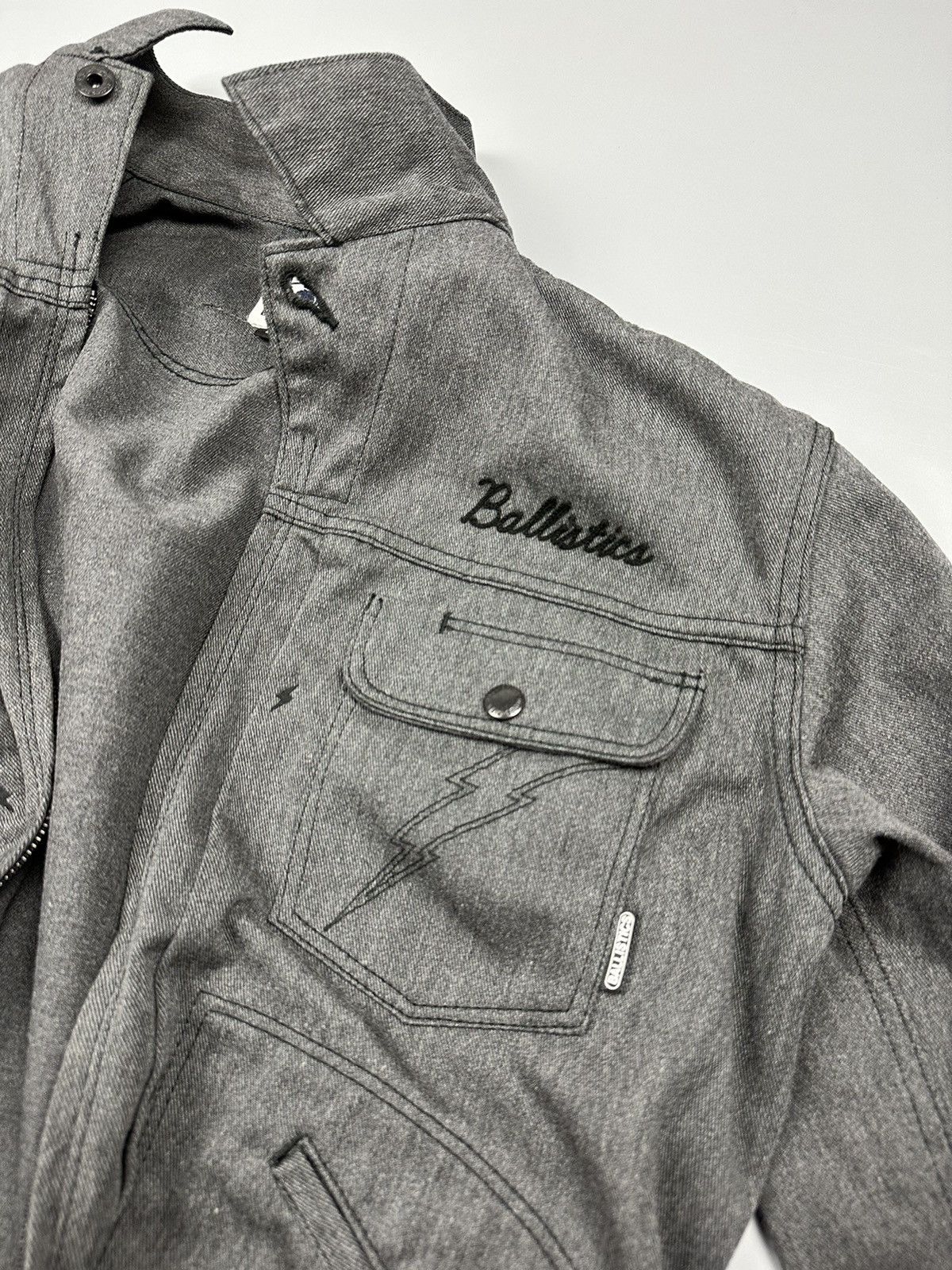 Japanese Brand Japanese Ballistics Industries Inc Detroit Denim Jacket Size US XL / EU 56 / 4 - 6 Thumbnail
