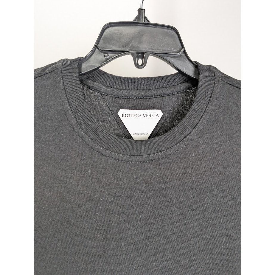 Bottega Veneta o1rshd1 T-Shirt Sunrise Light Cotton in Black Size US S / EU 44-46 / 1 - 3 Thumbnail