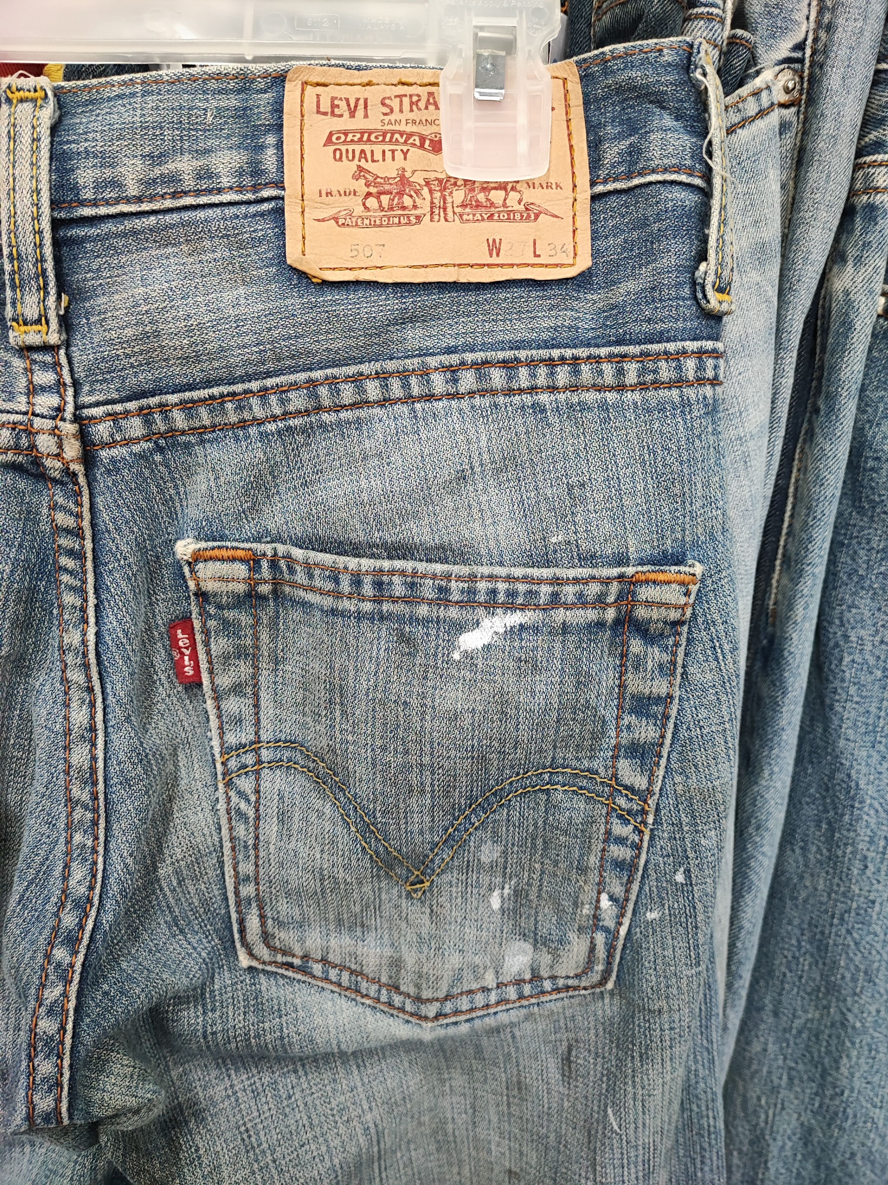 Levi's × Vintage Vintage levis 507 Jeans Size US 30 / EU 46 - 4 Thumbnail