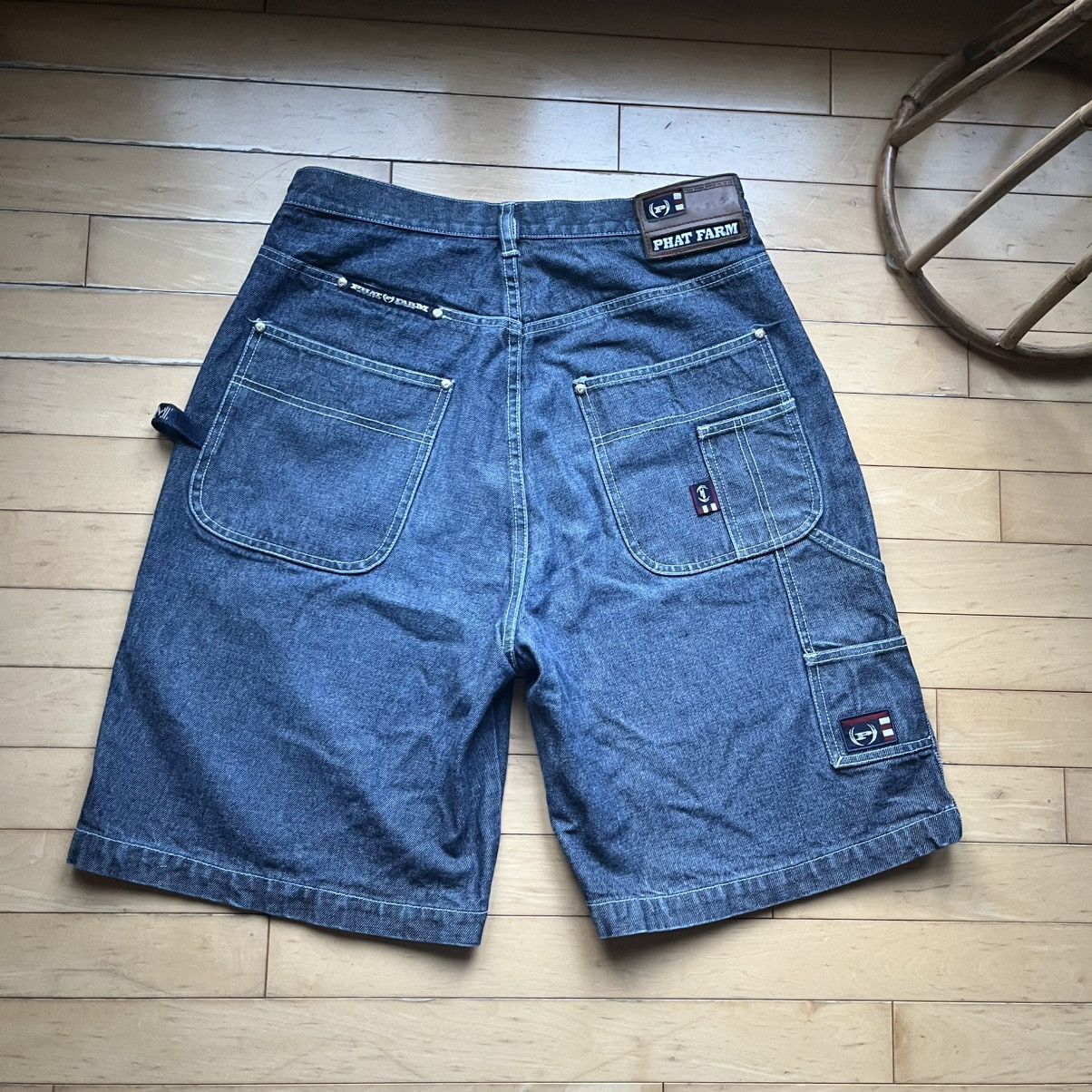 Phat Farm Vintage Y2K baggy denim Phat Farm Jorts Size US 30 / EU 46 - 5 Thumbnail