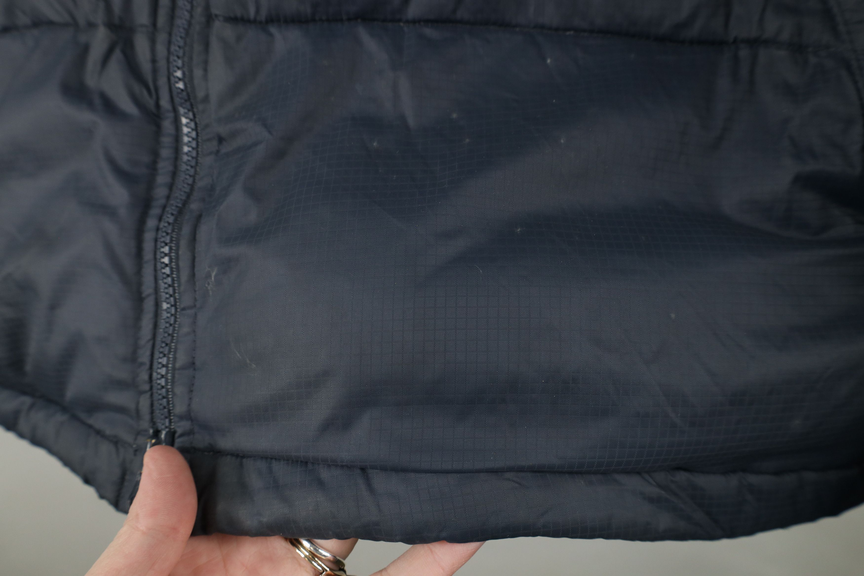 Vintage Vintage 90s Streetwear Insulated Puffer Jacket Steel Blue Size US XL / EU 56 / 4 - 6 Thumbnail