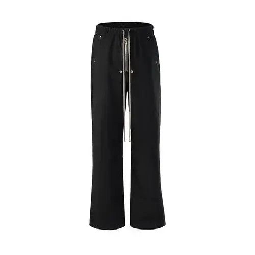 Japanese Brand Streetwear Drawstring Cargo Trousers Pants y2k style Size US 32 / EU 48 - 2 Thumbnail