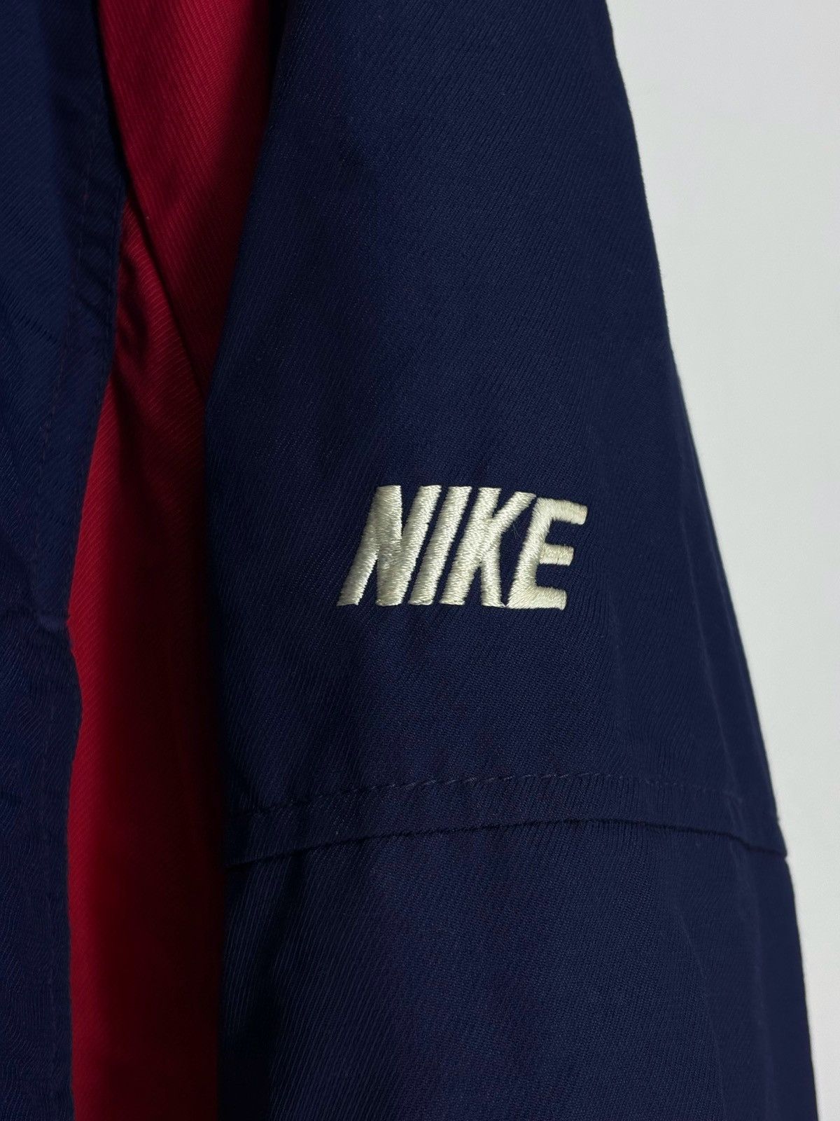 Nike Vintage 90s Nike England Rugby Union Retro Zip Jacket Size US XL / EU 56 / 4 - 9 Thumbnail