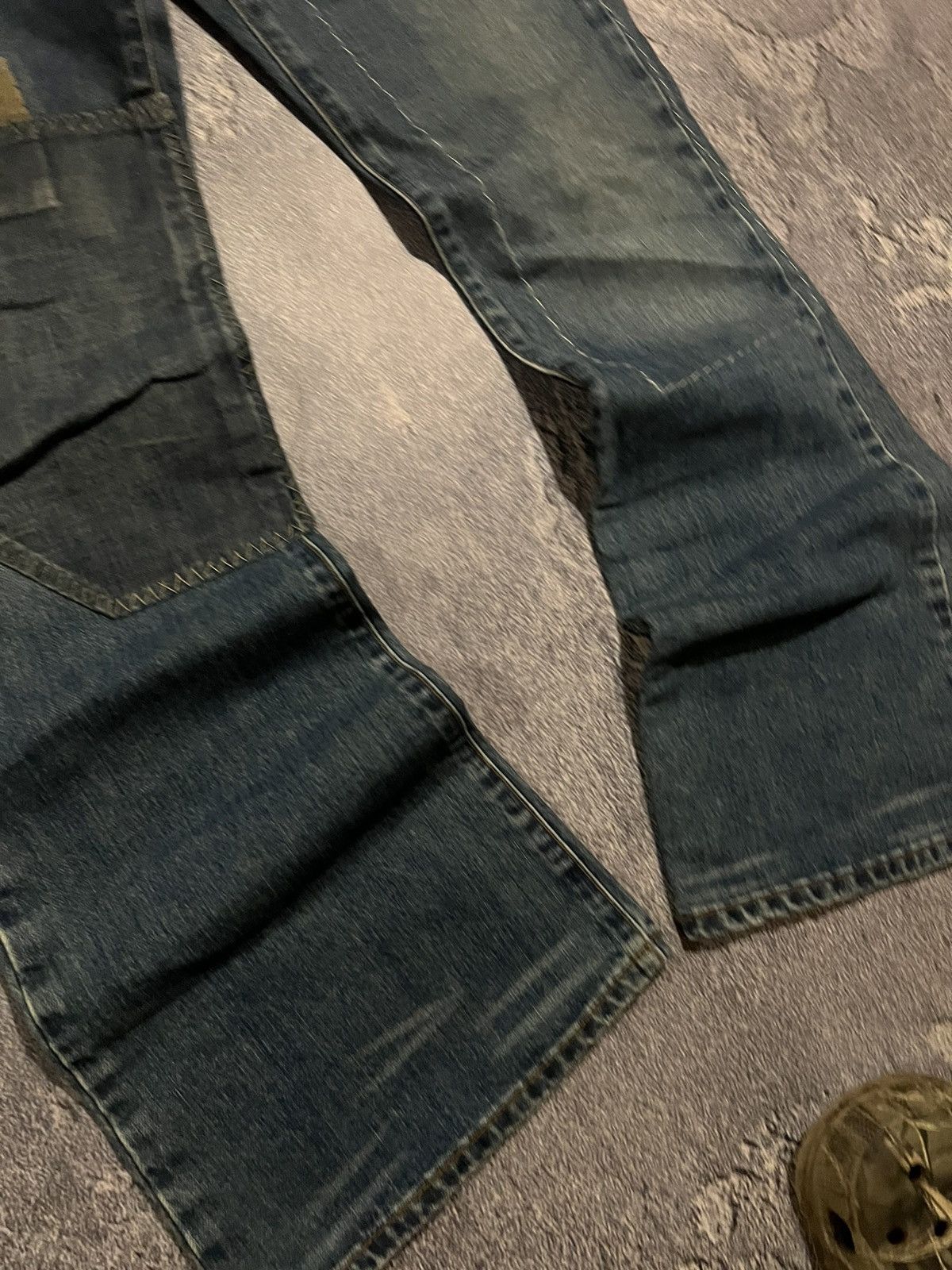 Japanese Brand Japanese Patchwork Sexy Slim Fit / Balenciaga Style 90 Size US 30 / EU 46 - 3 Thumbnail