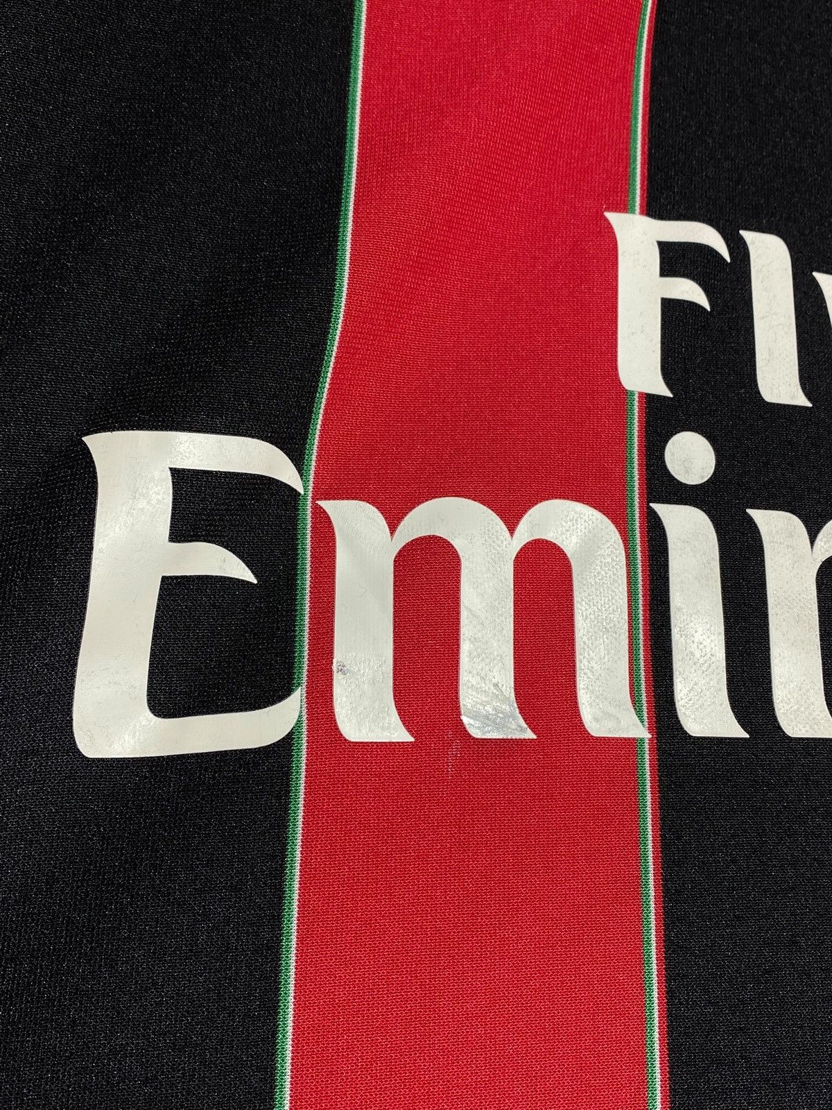 Adidas Adidas AC Milan 2012/13 Home Football Shirt Fly Emirates Size US XXL / EU 58 / 5 - 7 Thumbnail
