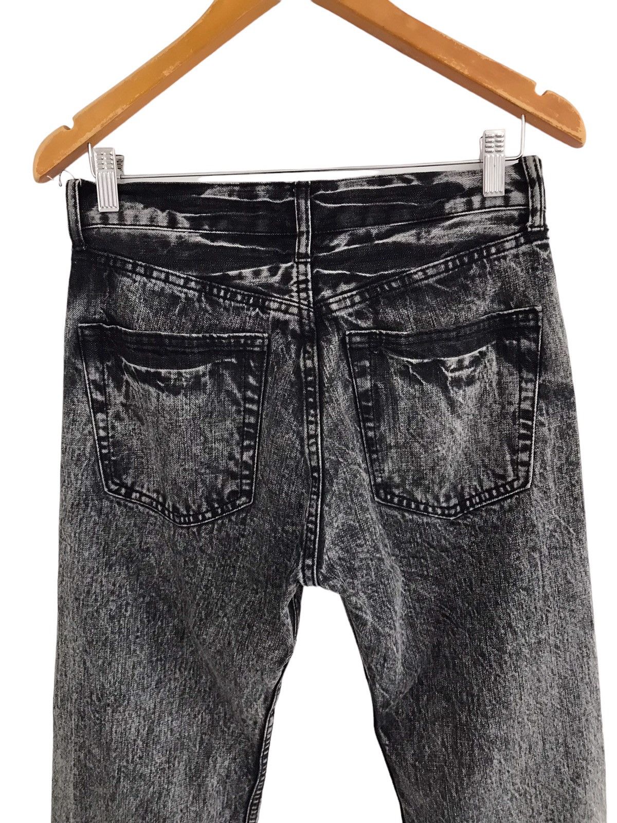 Japanese Brand Japanese Brand Sorridere Tokyo Fashion Black Acid Wash Jeans Size US 30 / EU 46 - 9 Thumbnail