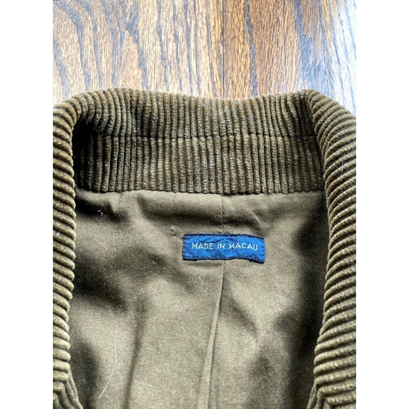Polo Ralph Lauren VINTAGE Polo Ralph Lauren Jacket Mens L Green VTG Corduroy Blazer Button Thick Academia Size US L / EU 52-54 / 3 - 6 Thumbnail