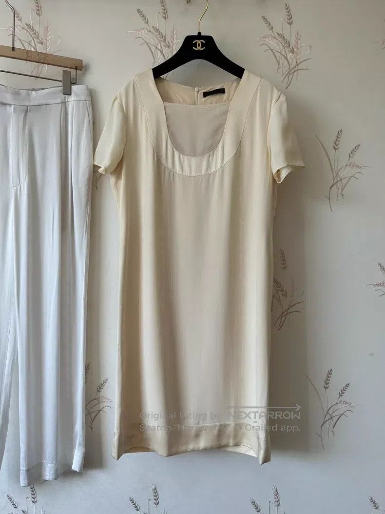 The Row The row size 4 Cream white dress Size S / US 4 / IT 40 - 1 Thumbnail