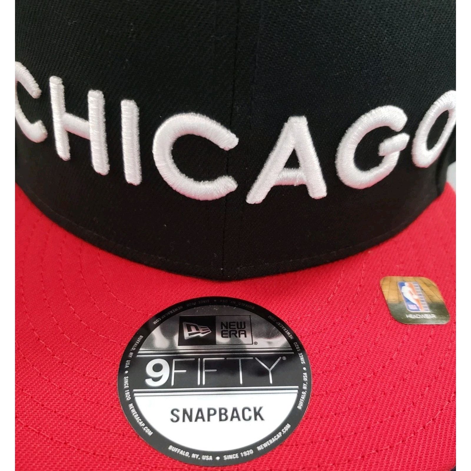 New Era Chicago Bulls Hat City Edition Snapback 950 Black New Era Size ONE SIZE - 2 Thumbnail