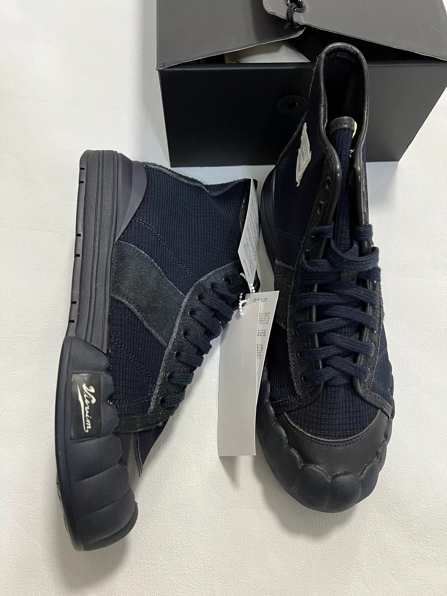 Visvim visvim lanier hi navy athletic sneakers Size US 9.5 / EU 42-43 - 2 Thumbnail