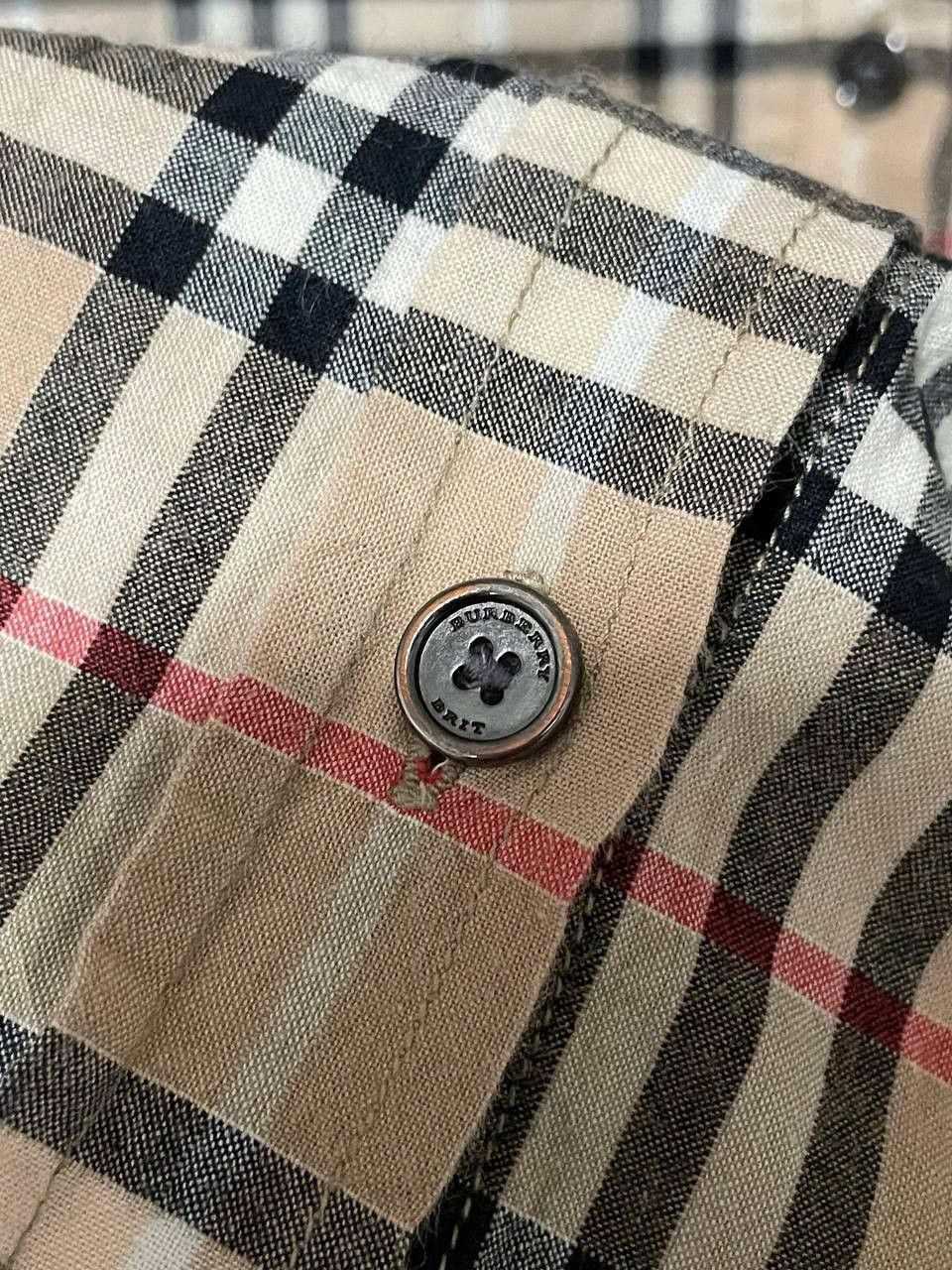 Burberry Burberry Nova Check Shirt/Burberry Check Buttons Up Shirt Size US M / EU 48-50 / 2 - 8 Thumbnail