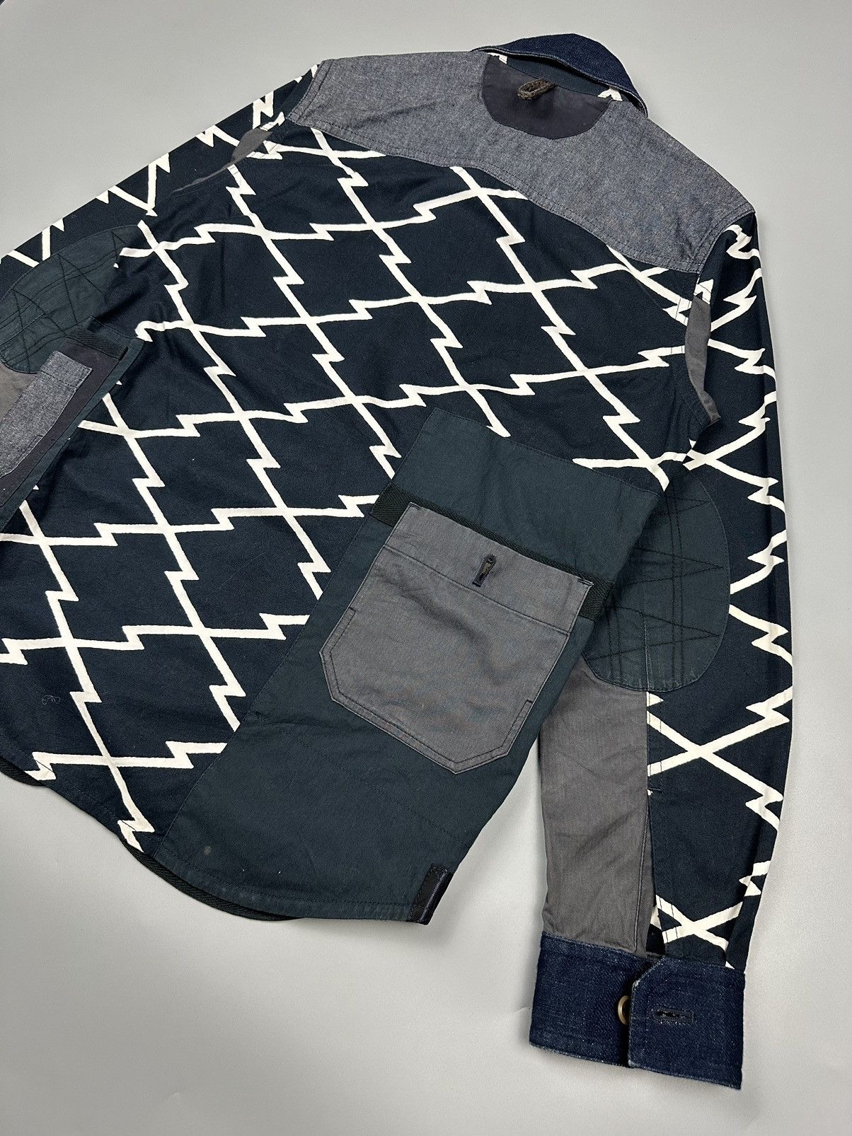 Comme des Garcons Rare Junya Watanabe Man Comme Des Garçons Tactical Patchwork Size US XS / EU 42 / 0 - 10 Thumbnail