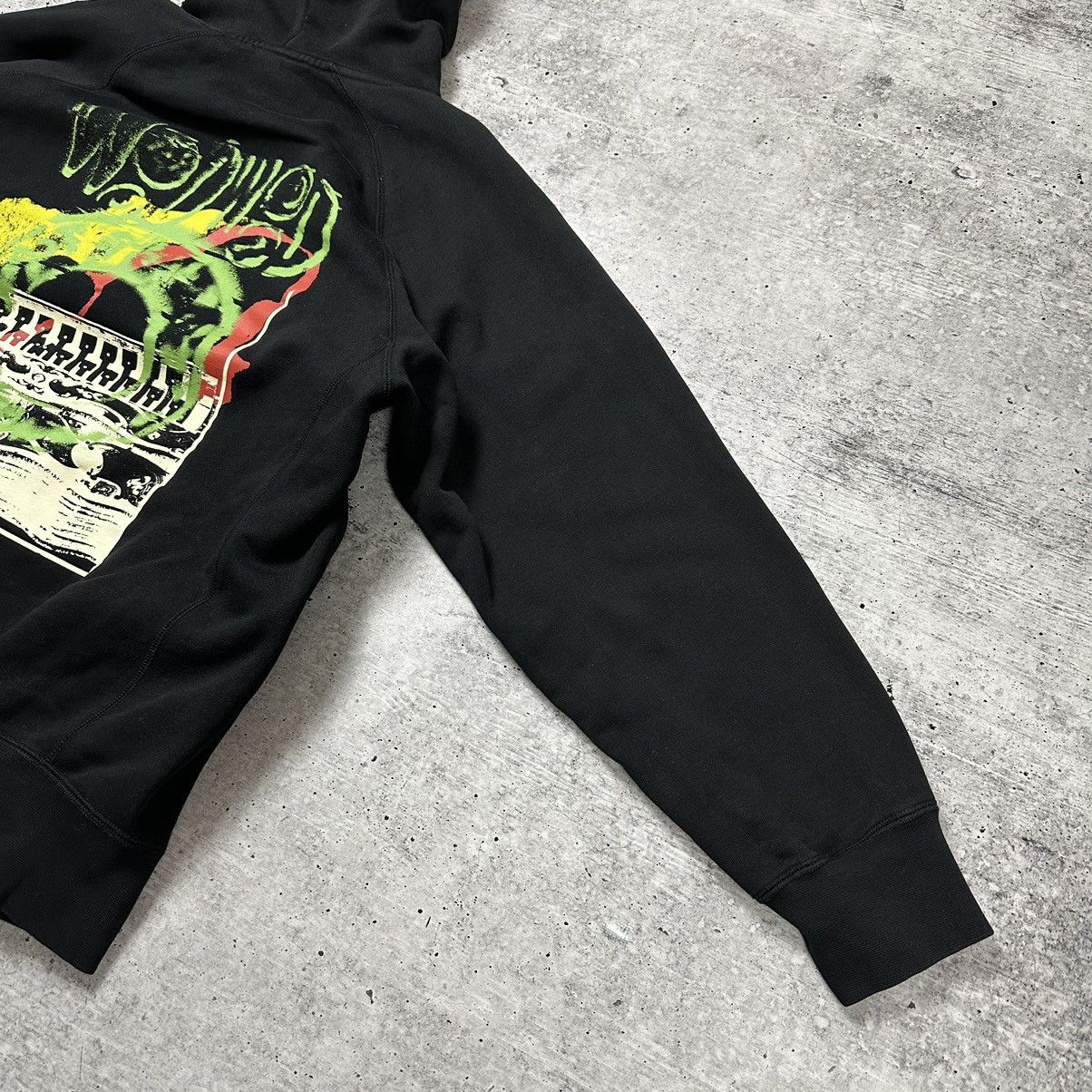 Other Wood Wood Jules Sweatshirt Hoodie Black Big Logo Size US L / EU 52-54 / 3 - 16 Thumbnail