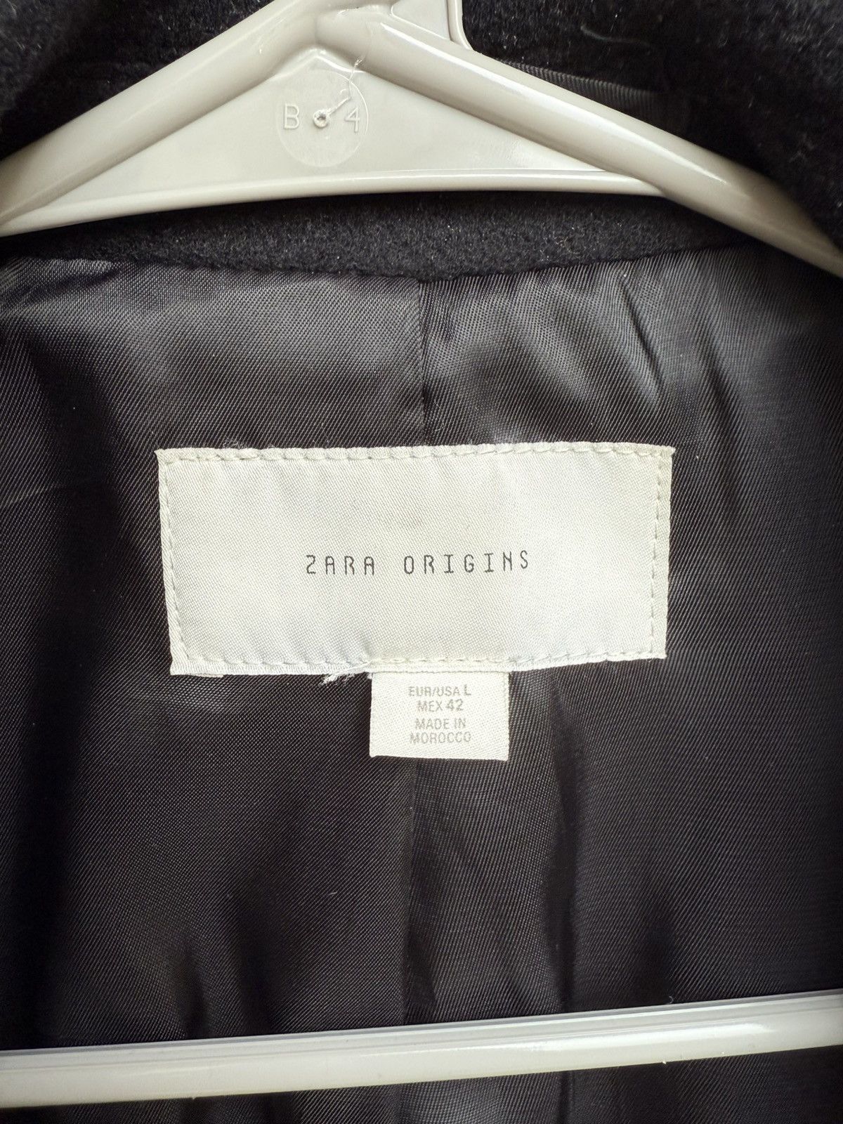 Zara Manteco Wool Blend Coat Size US L / EU 52-54 / 3 - 6 Thumbnail