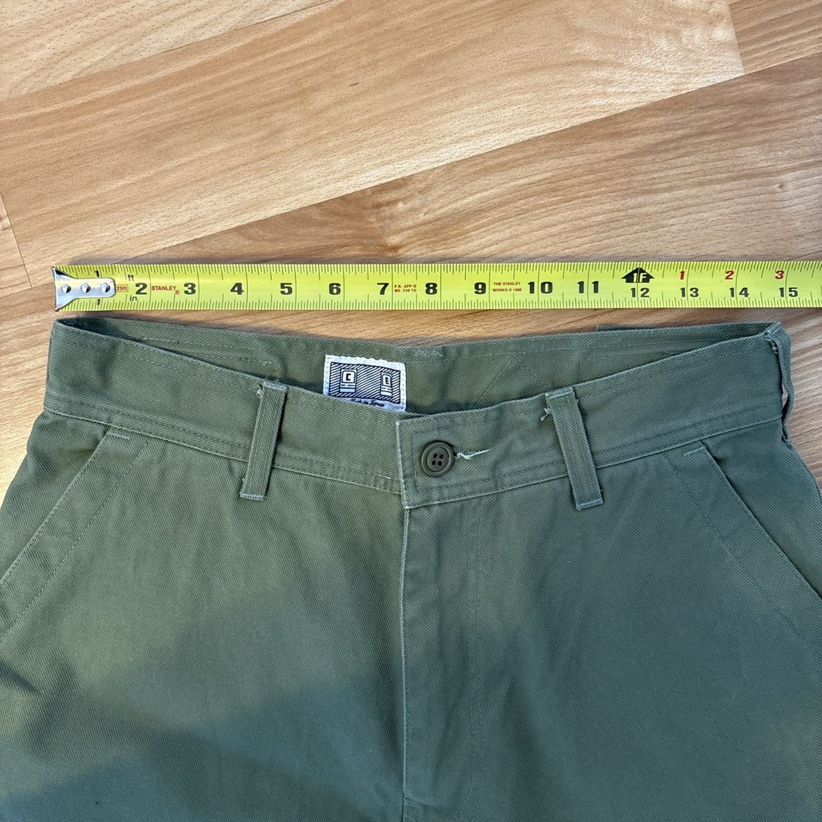 Cav Empt NEW Cav Empt Side Zip Pant in Green Made In Japan - Size M Size US 30 / EU 46 - 12 Thumbnail