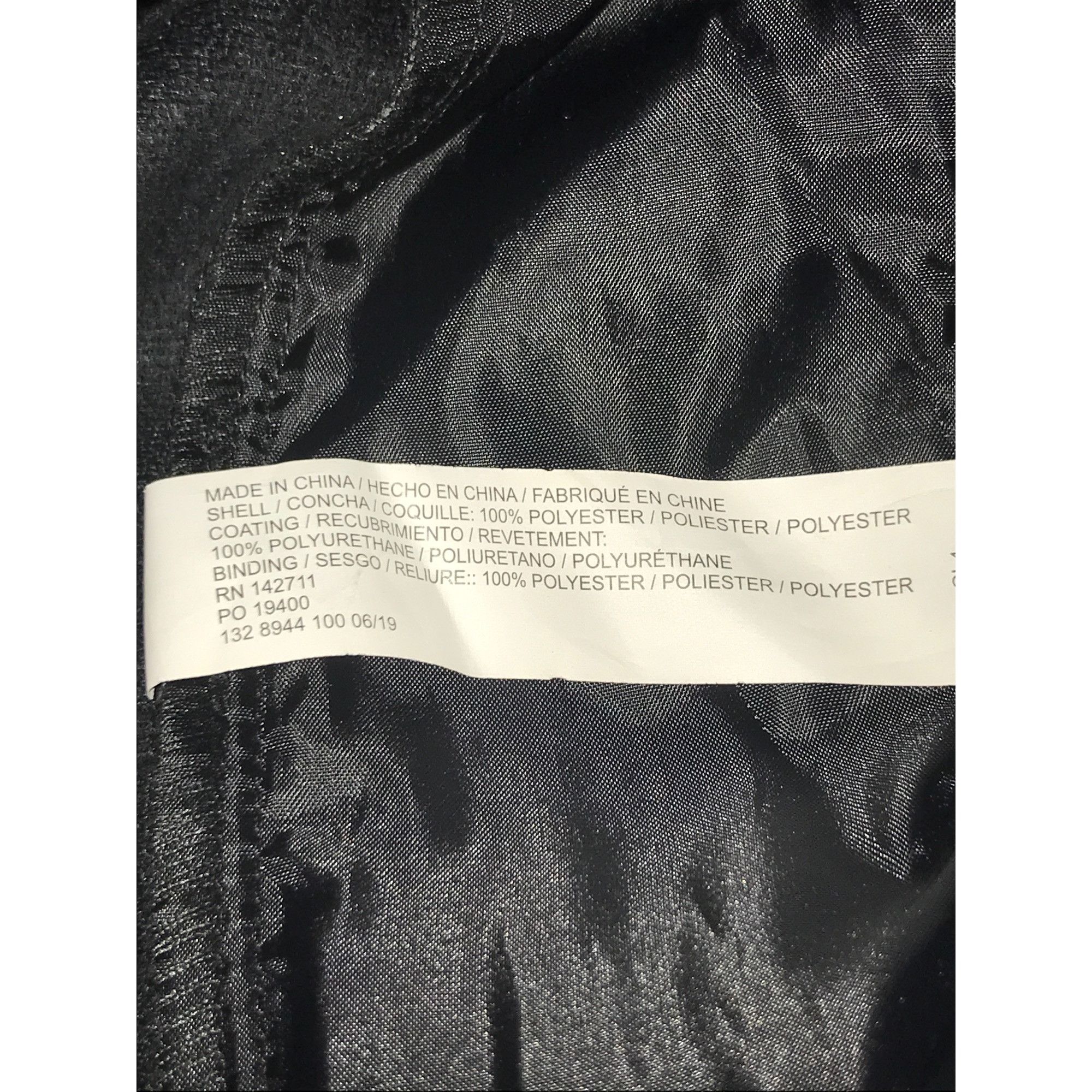 Other Eloquii Women's Black Plus Size Faux Leather Jumpsuit Size 40" / US 18 - 10 Thumbnail